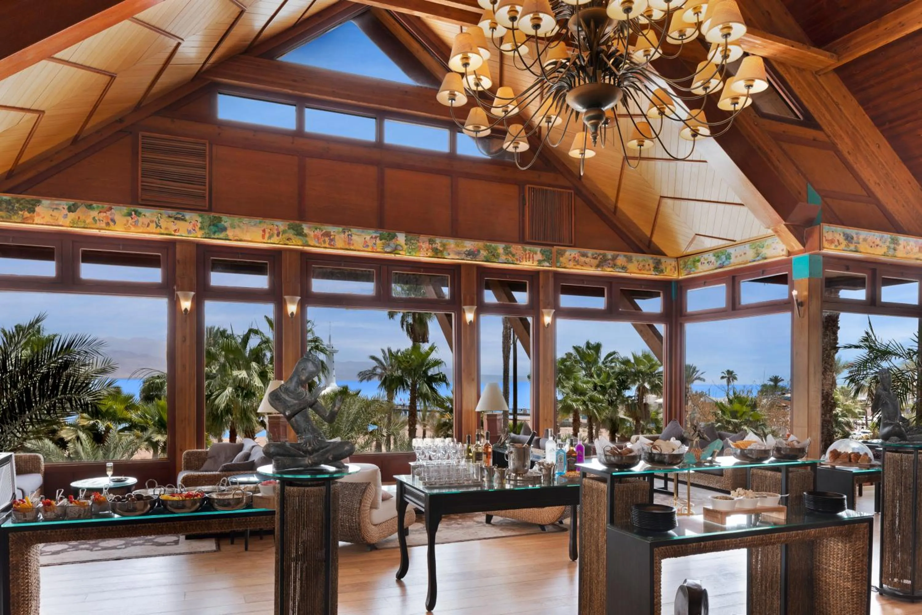 Lounge or bar in Orchid Eilat Hotel