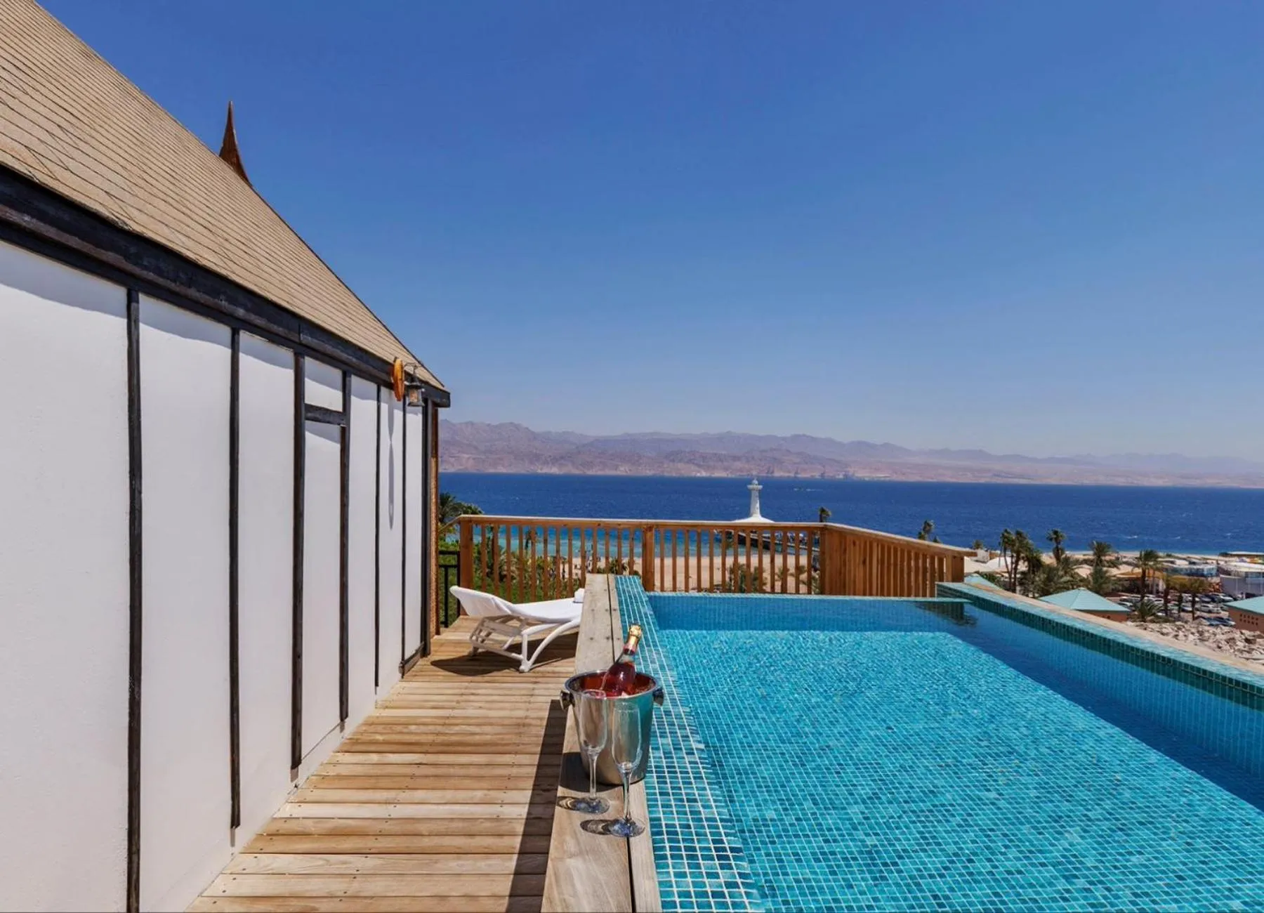 Swimming pool in Orchid Eilat Hotel