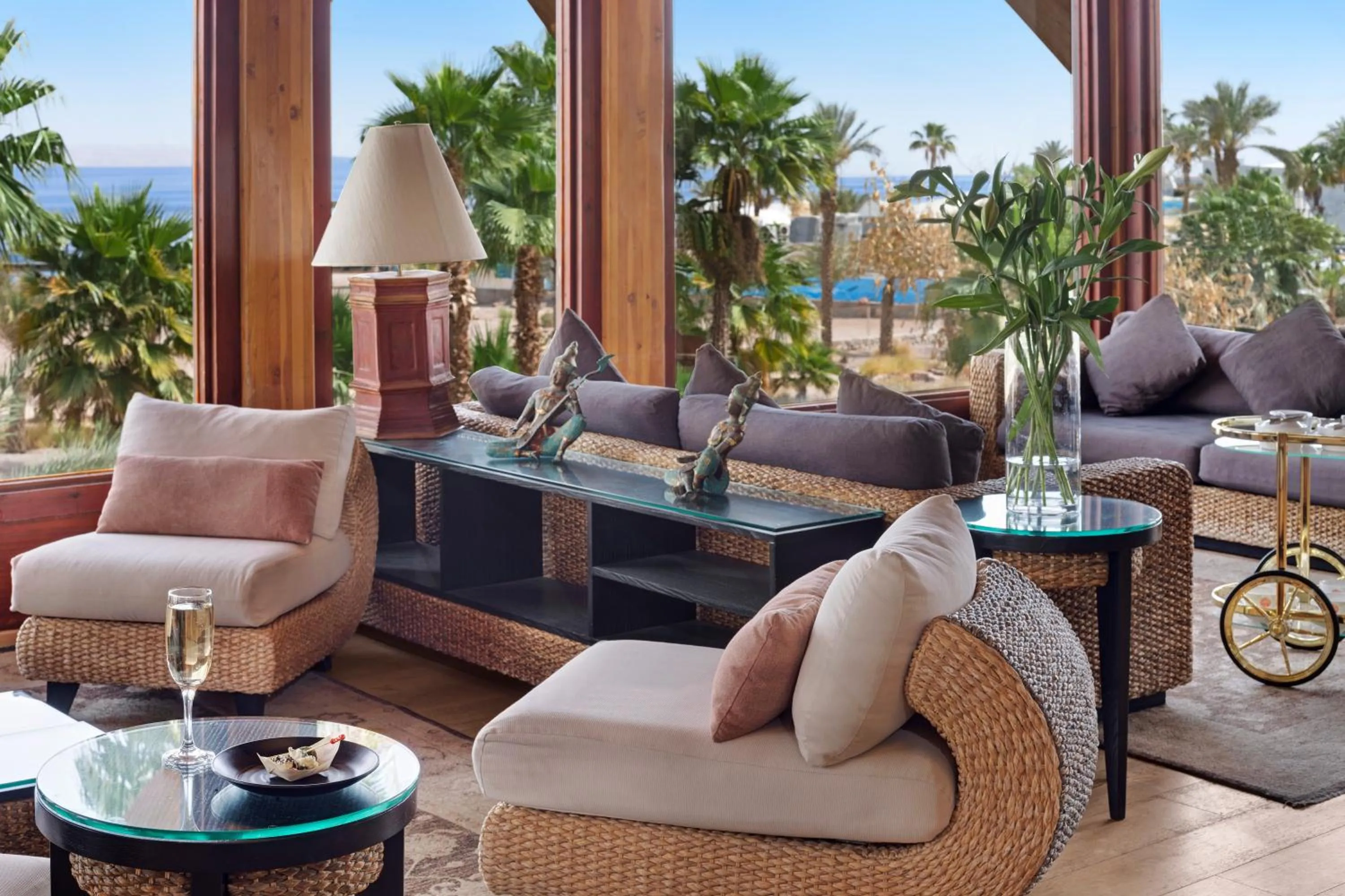 Lobby or reception in Orchid Eilat Hotel