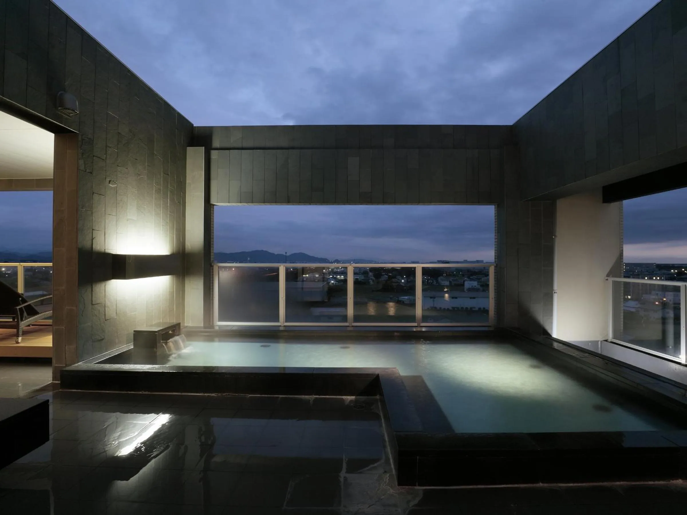 Open Air Bath in Candeo Hotels Shizuoka Shimada