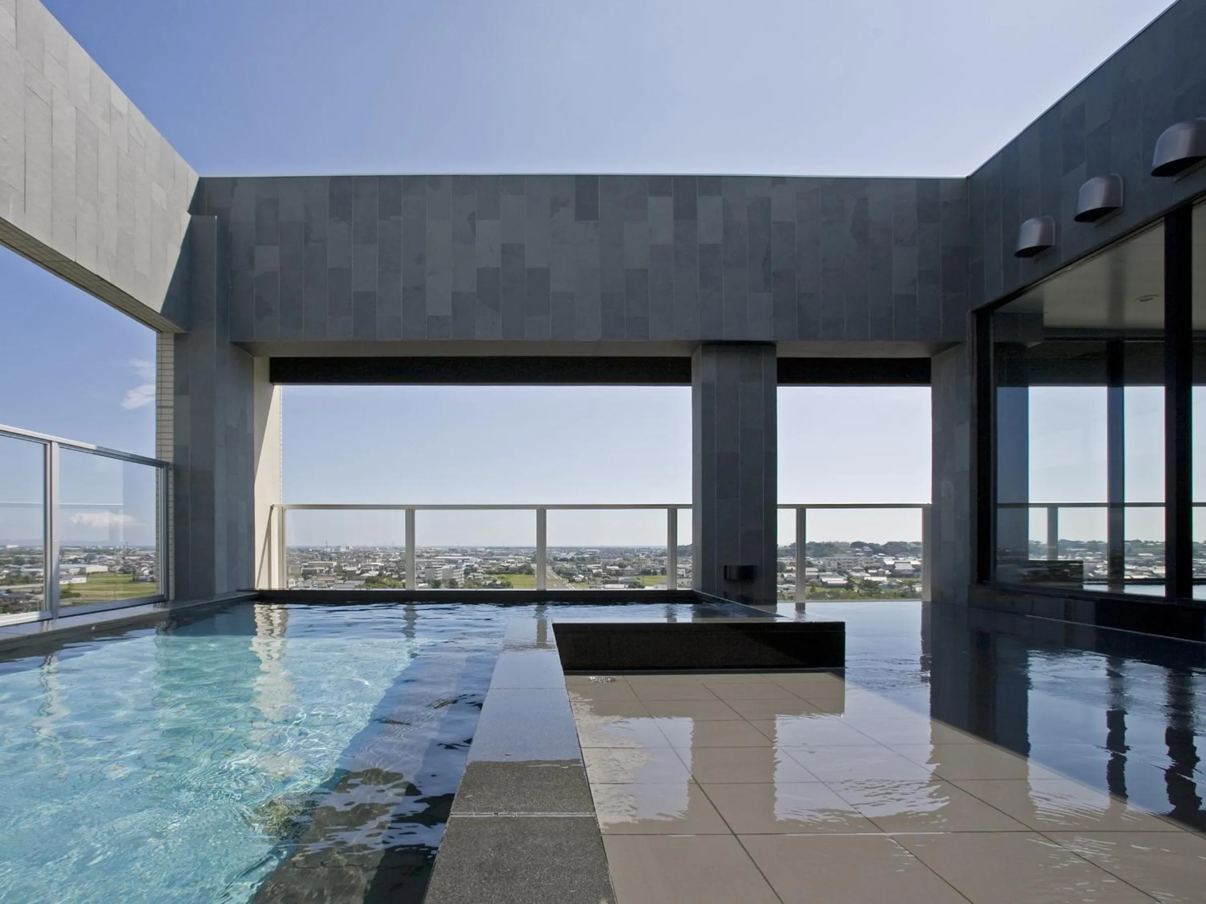 Open Air Bath in Candeo Hotels Shizuoka Shimada