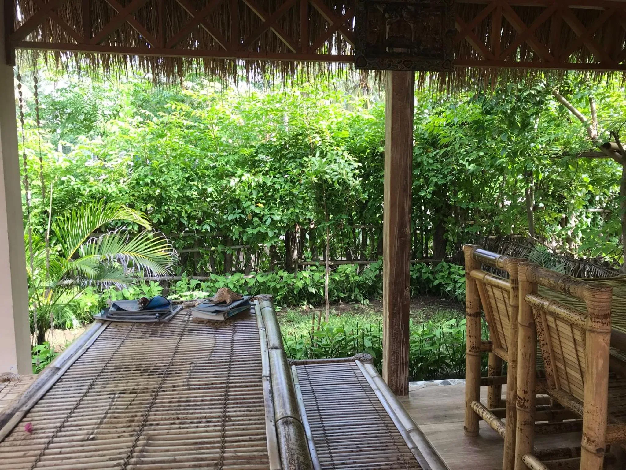 Communal lounge/ TV room in Meno Madia Bungalows