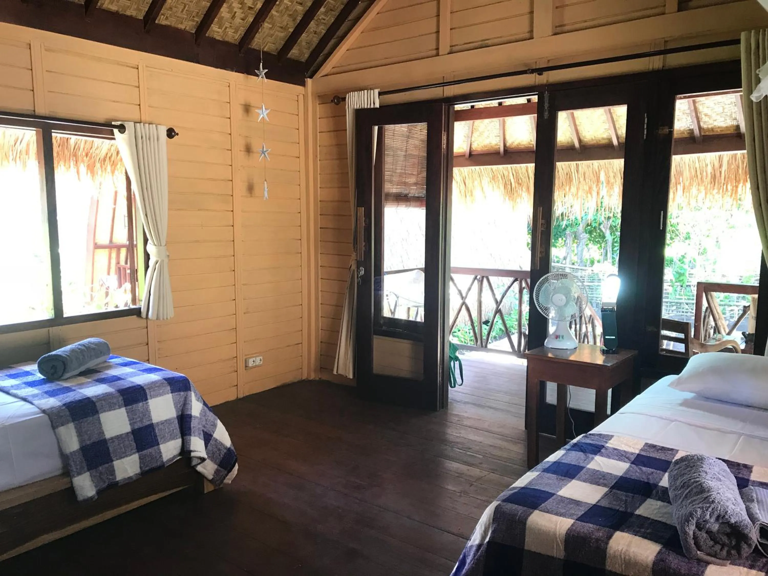 Bed in Meno Madia Bungalows