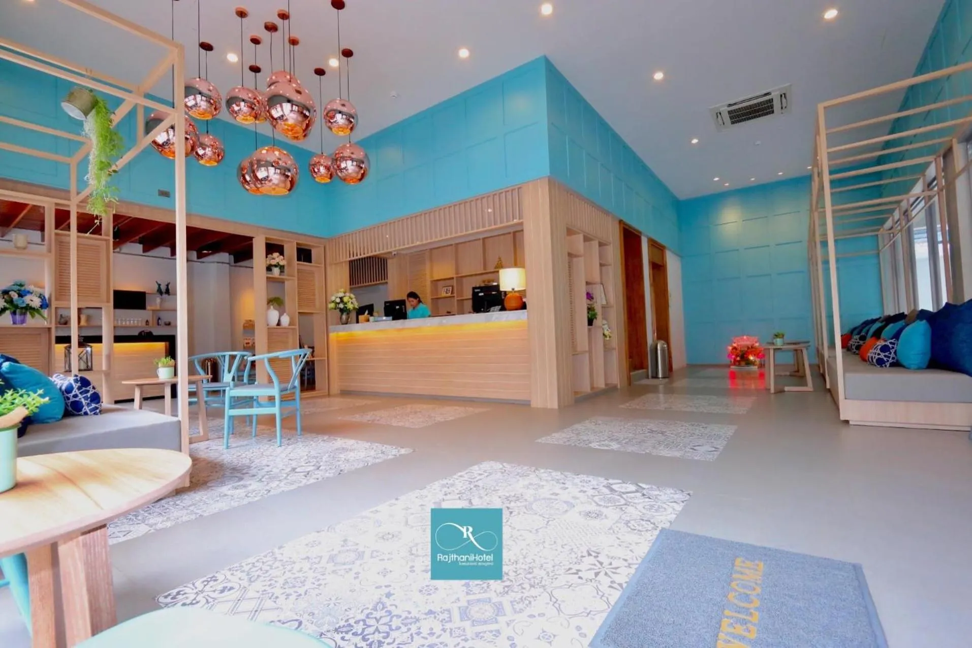 Lobby or reception in Rajthani Hotel Surat Thani - SHA Certified