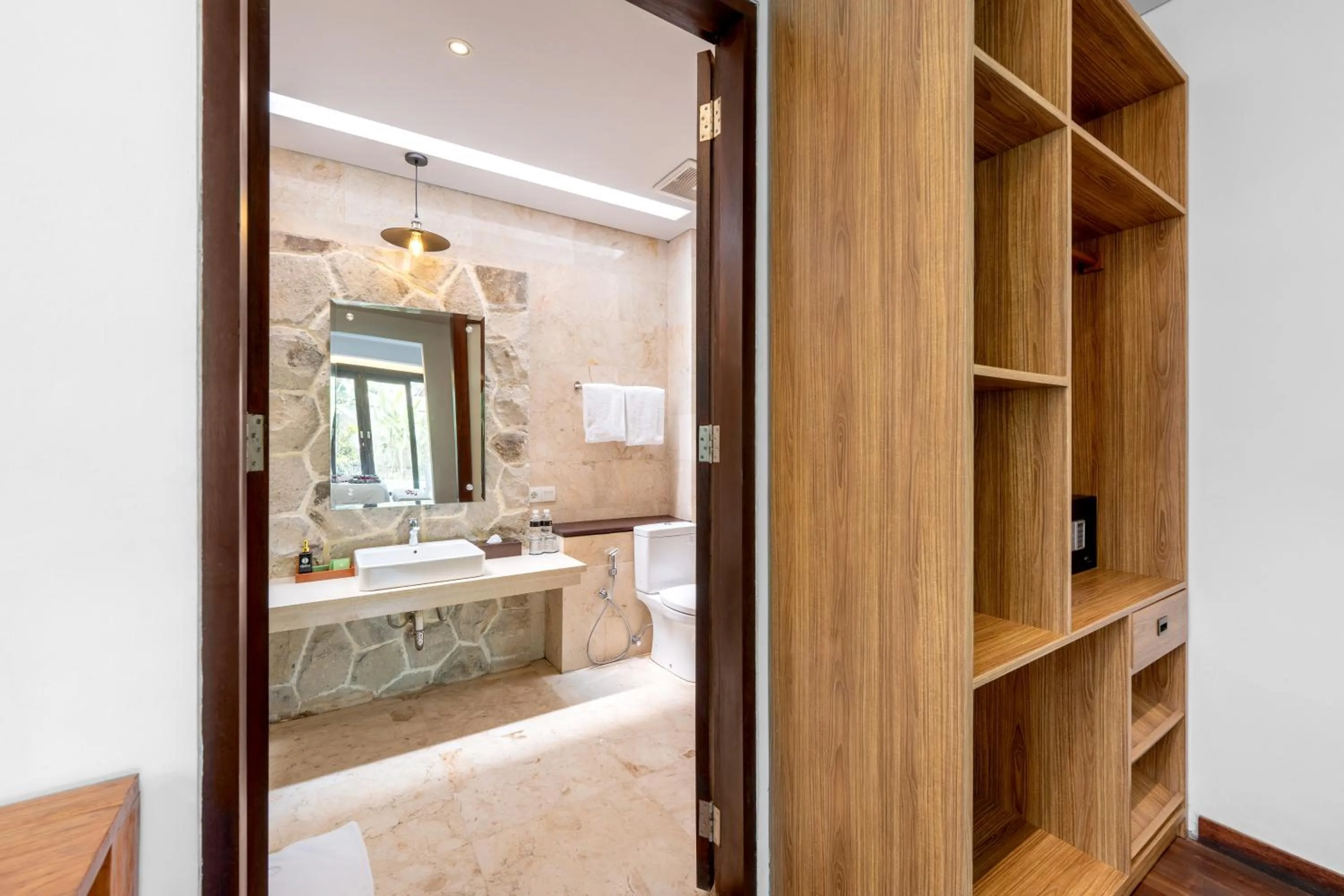 wardrobe in djabu Canggu Beach Villa