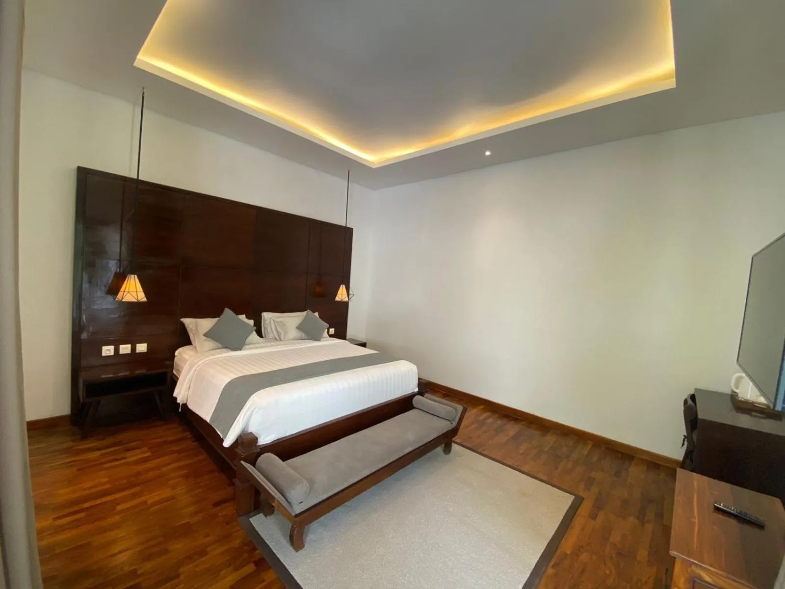 Bed in djabu Canggu Beach Villa