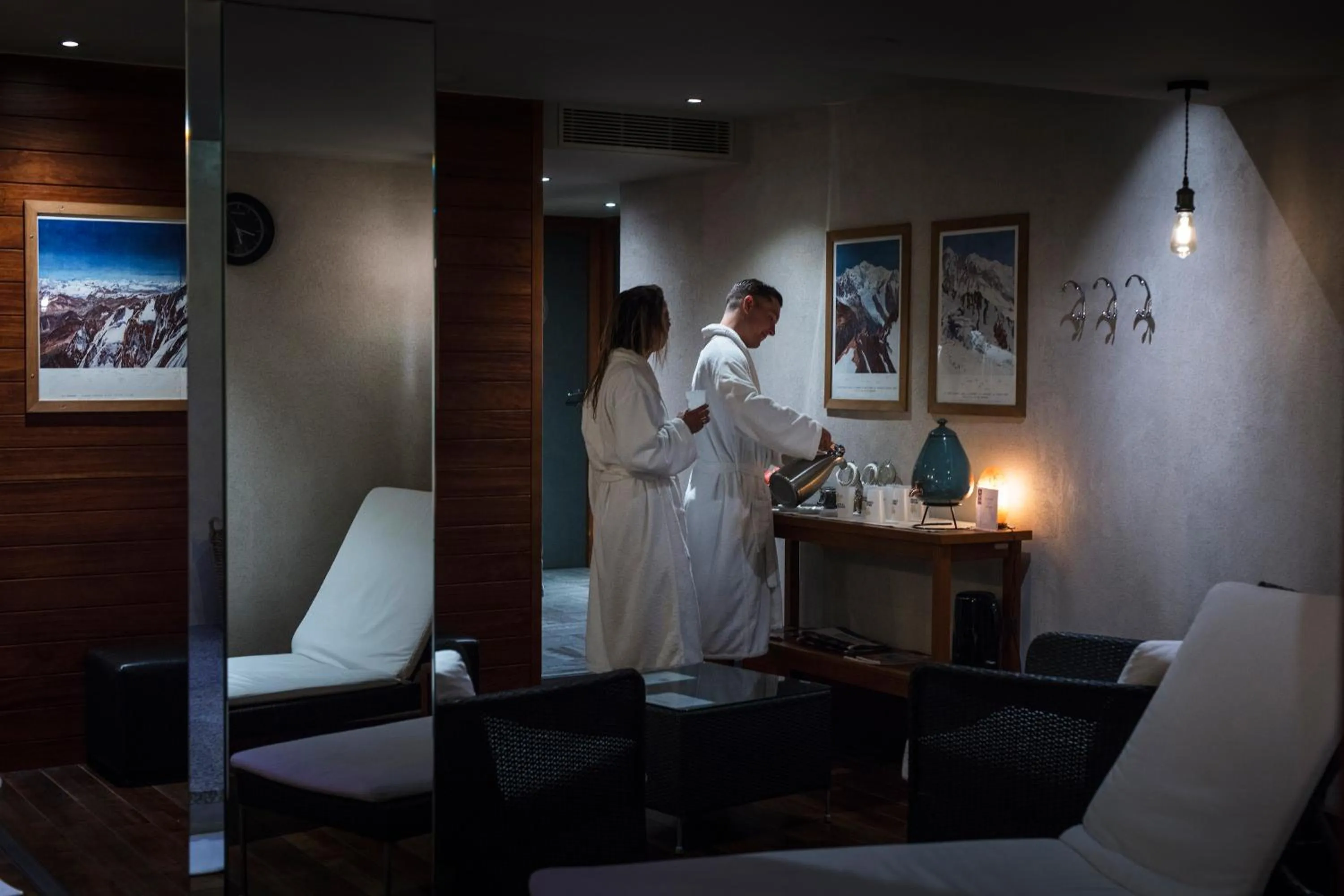 Spa and wellness centre/facilities in Le Hameau Albert 1er - Relais & Châteaux