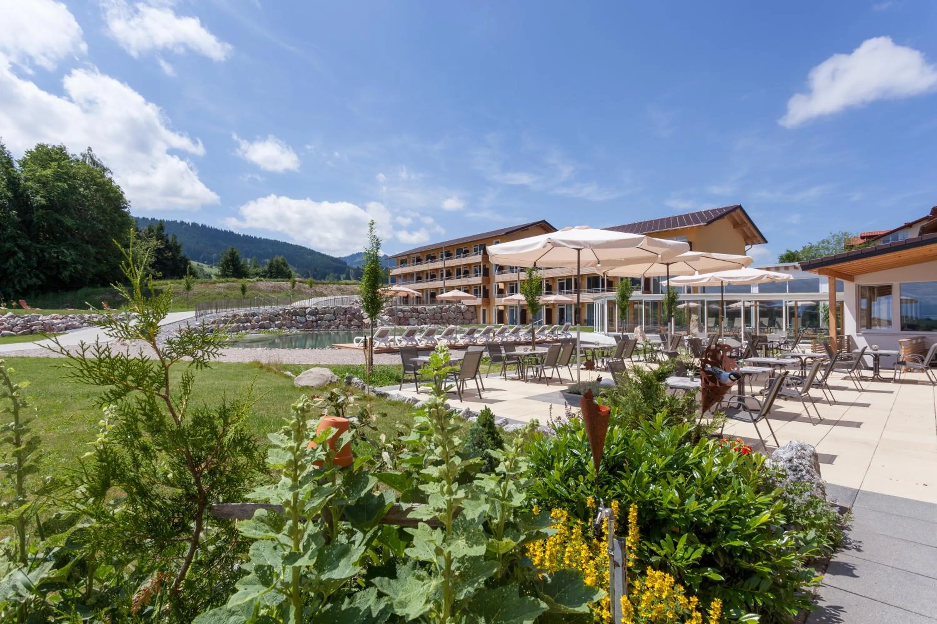 Property building in Hotel Nesselwanger Hof