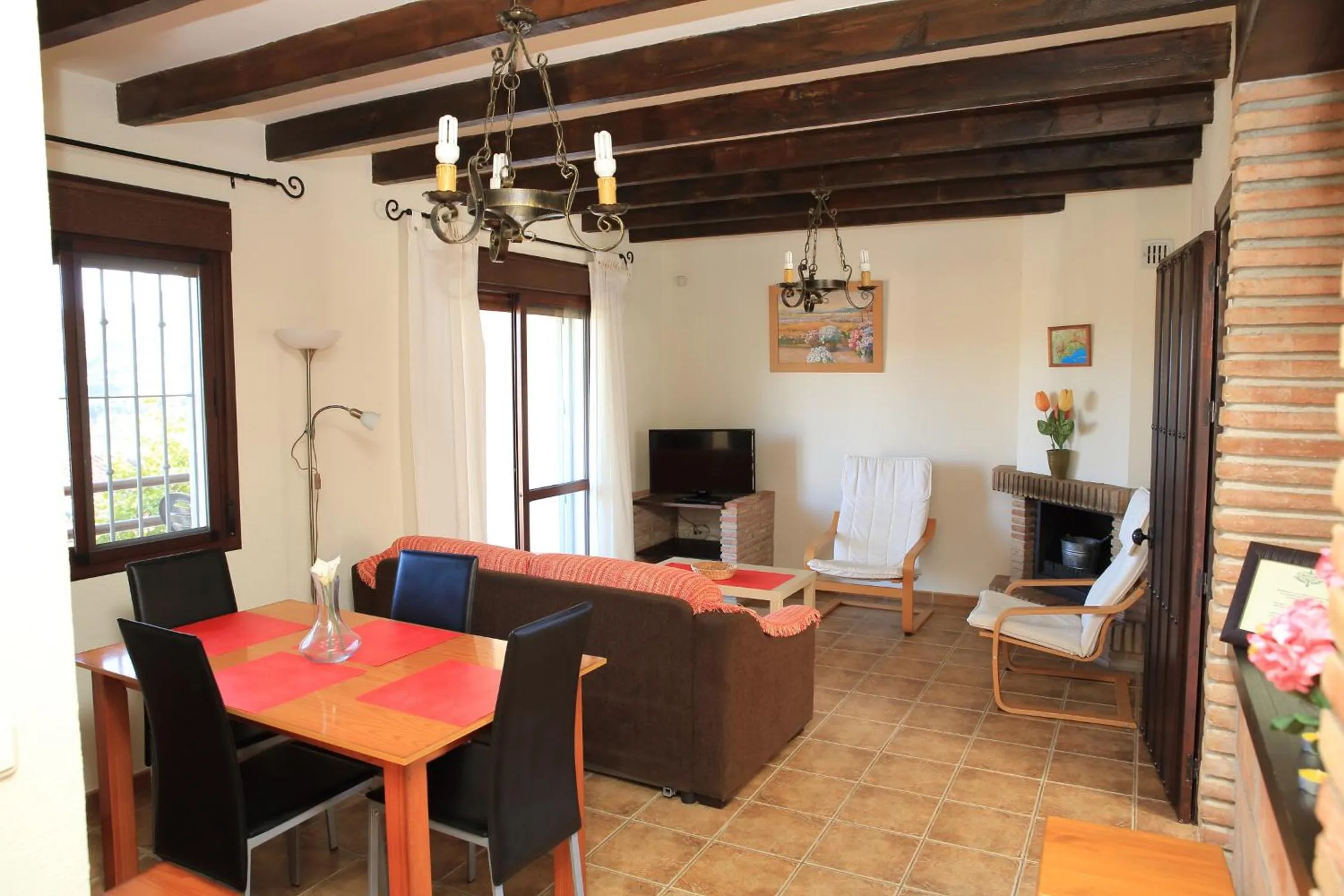 Balcony/Terrace in Alojamientos Huetor