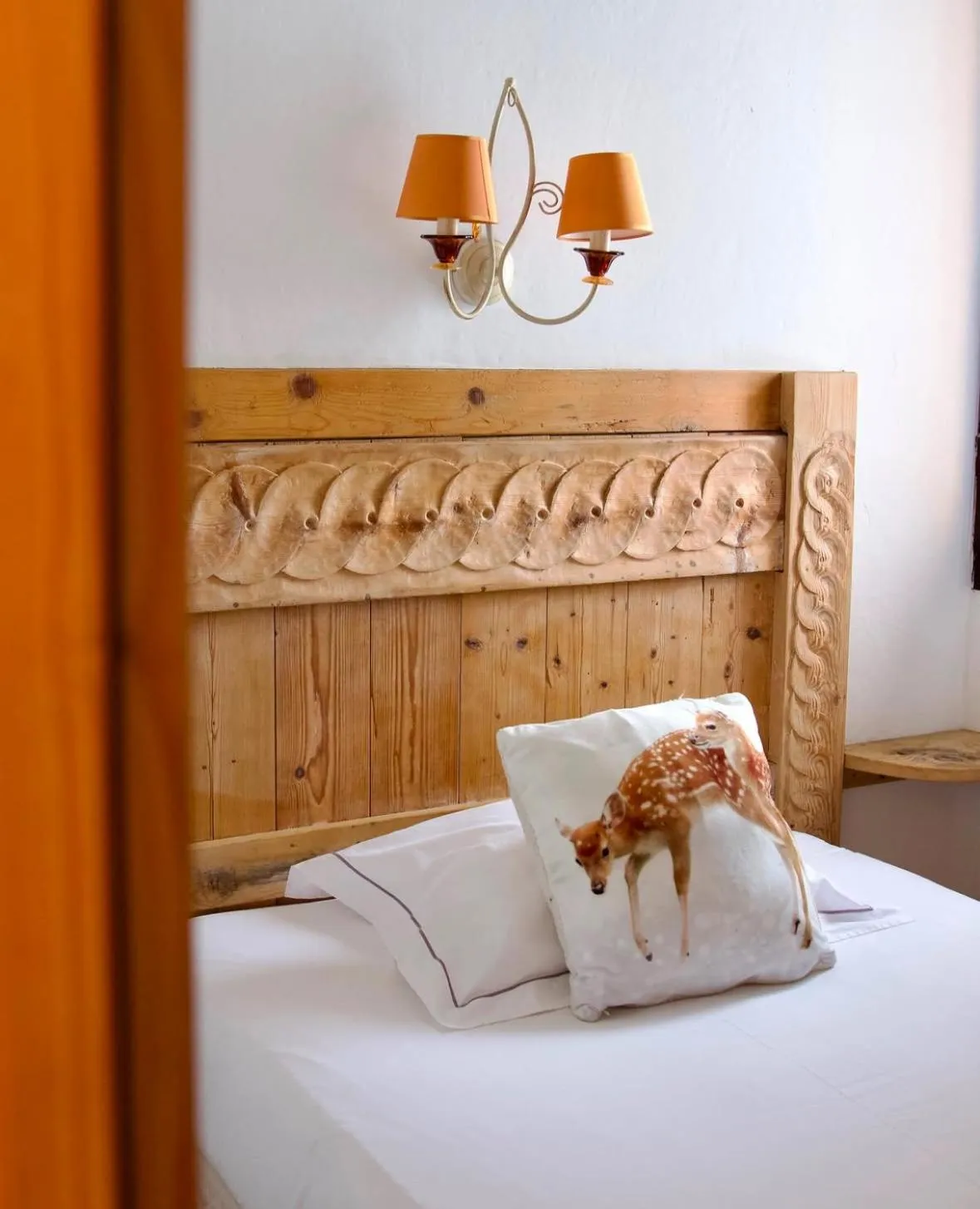 Bed in Hotel Le Portillo