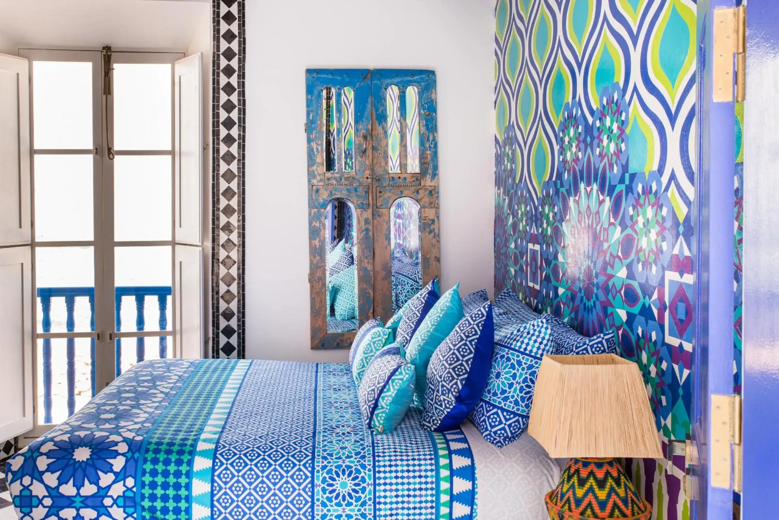 Double Room with Sea View in SALUT MAROC! Luxury Boutique Hotel & Restaurant Double Room with Sea View in SALUT MAROC! Luxury Boutique Hotel & Restaurant