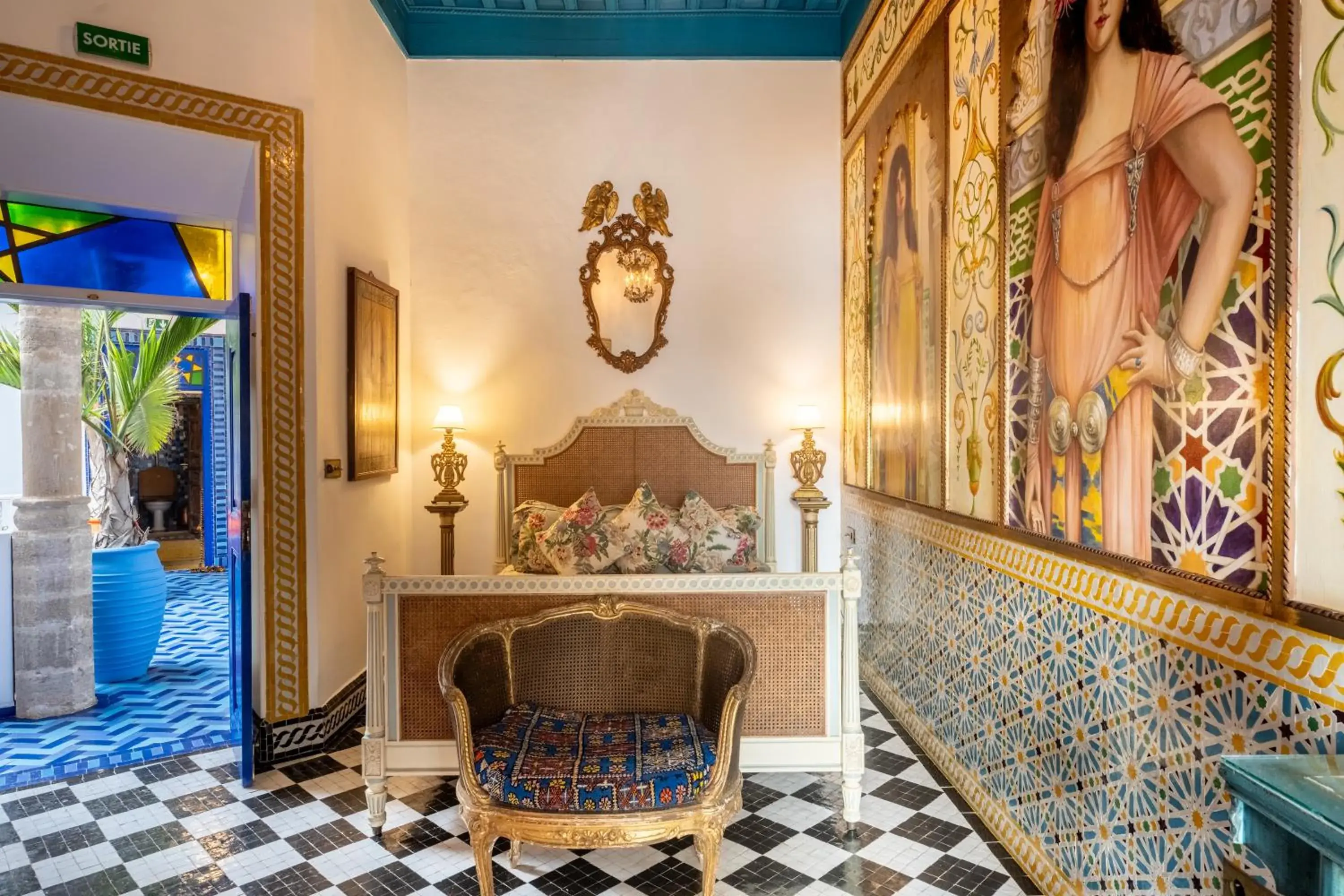 Deluxe Double Room with Sea View in SALUT MAROC! Luxury Boutique Hotel & Restaurant Deluxe Double Room with Sea View in SALUT MAROC! Luxury Boutique Hotel & Restaurant