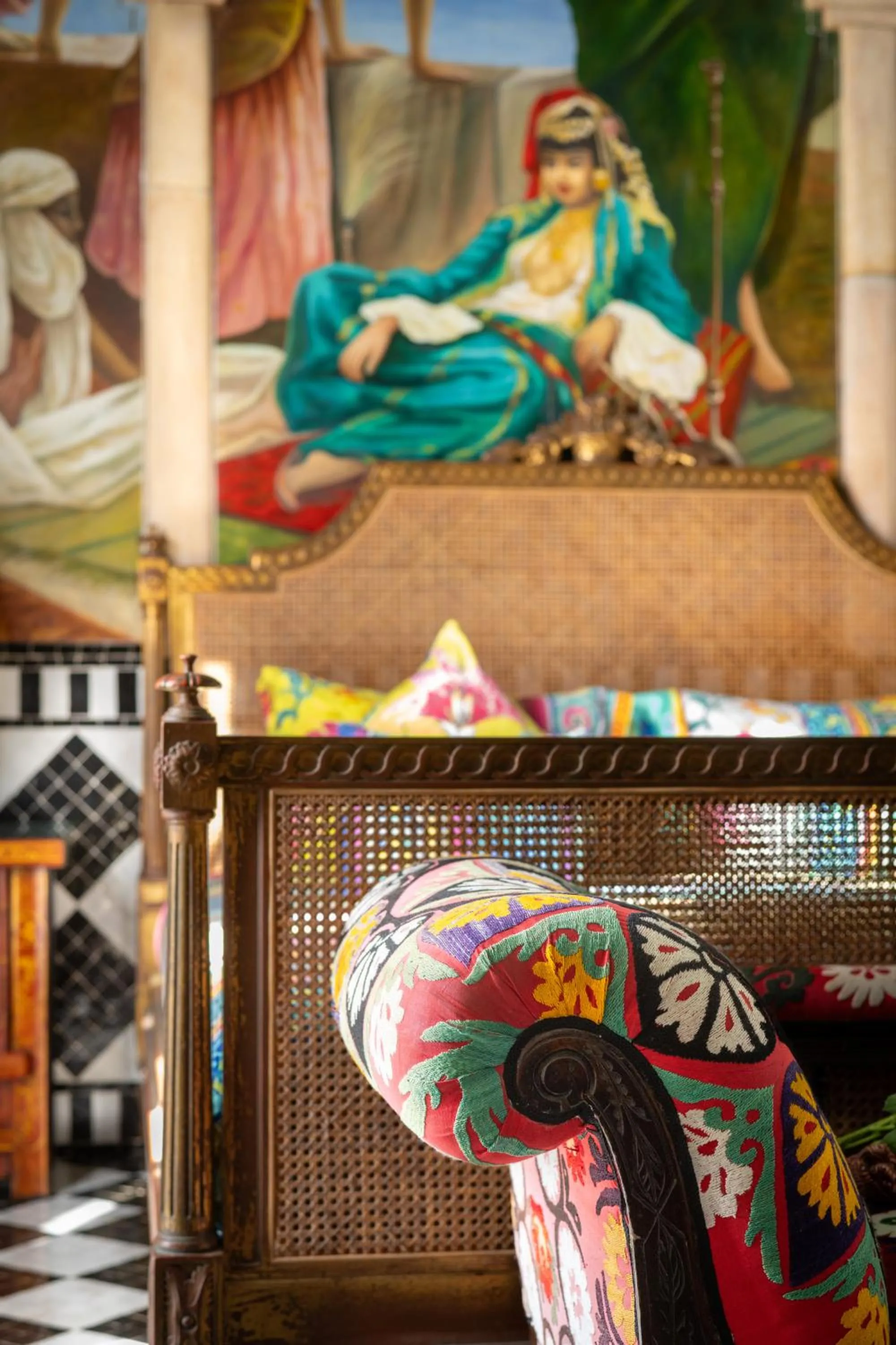 Bed in SALUT MAROC! Luxury Boutique Hotel & Restaurant