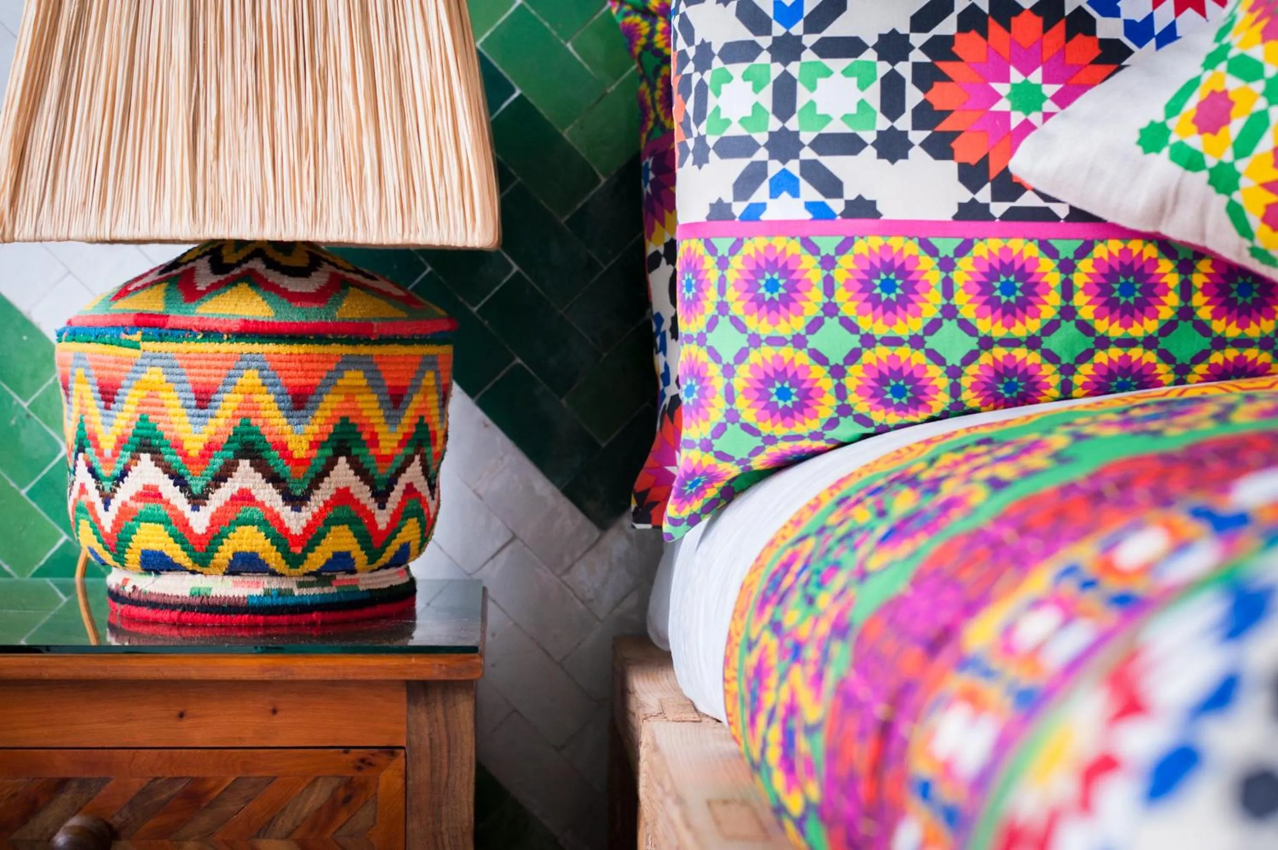 Bed in SALUT MAROC! Luxury Boutique Hotel & Restaurant