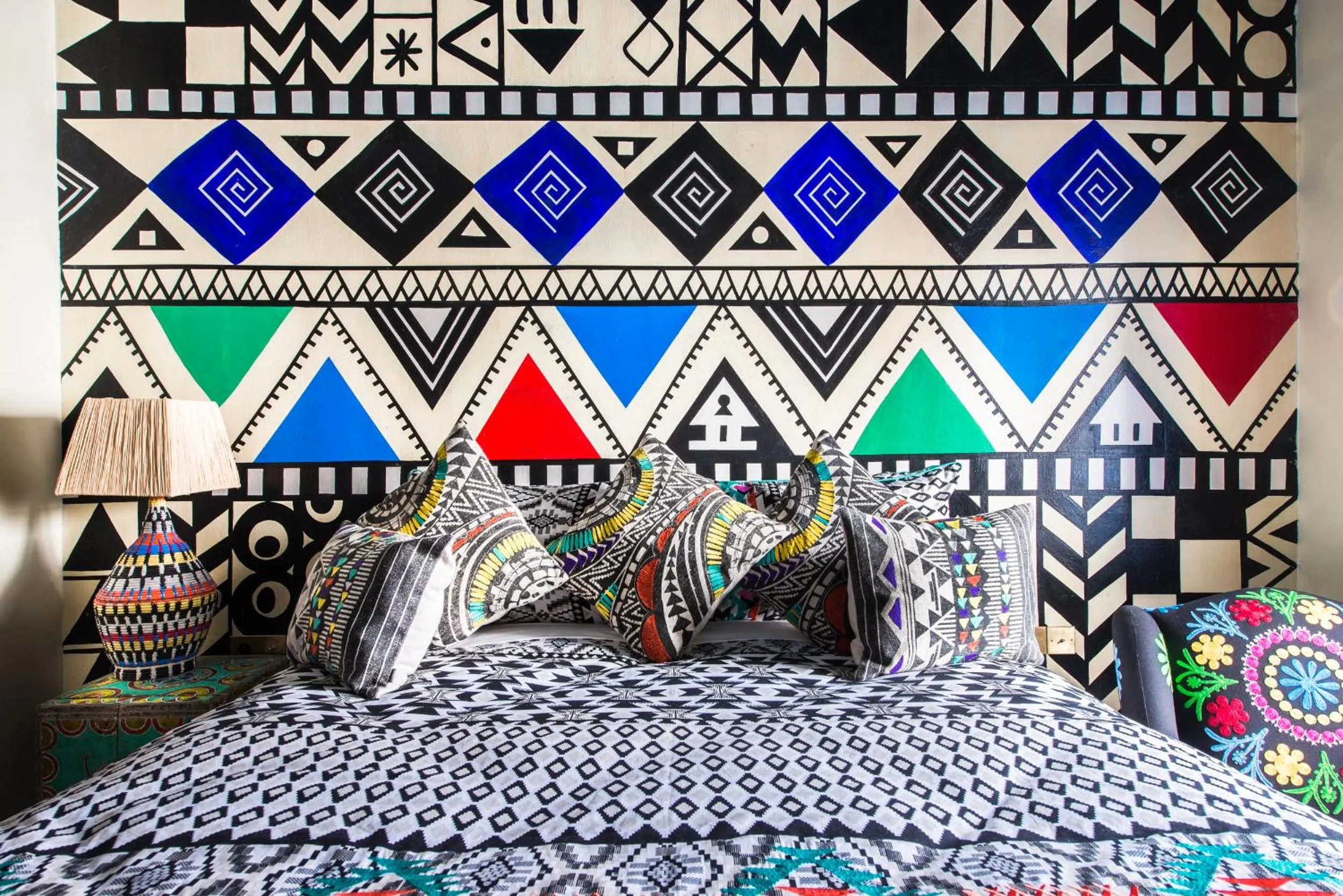 Bed in SALUT MAROC! Luxury Boutique Hotel & Restaurant