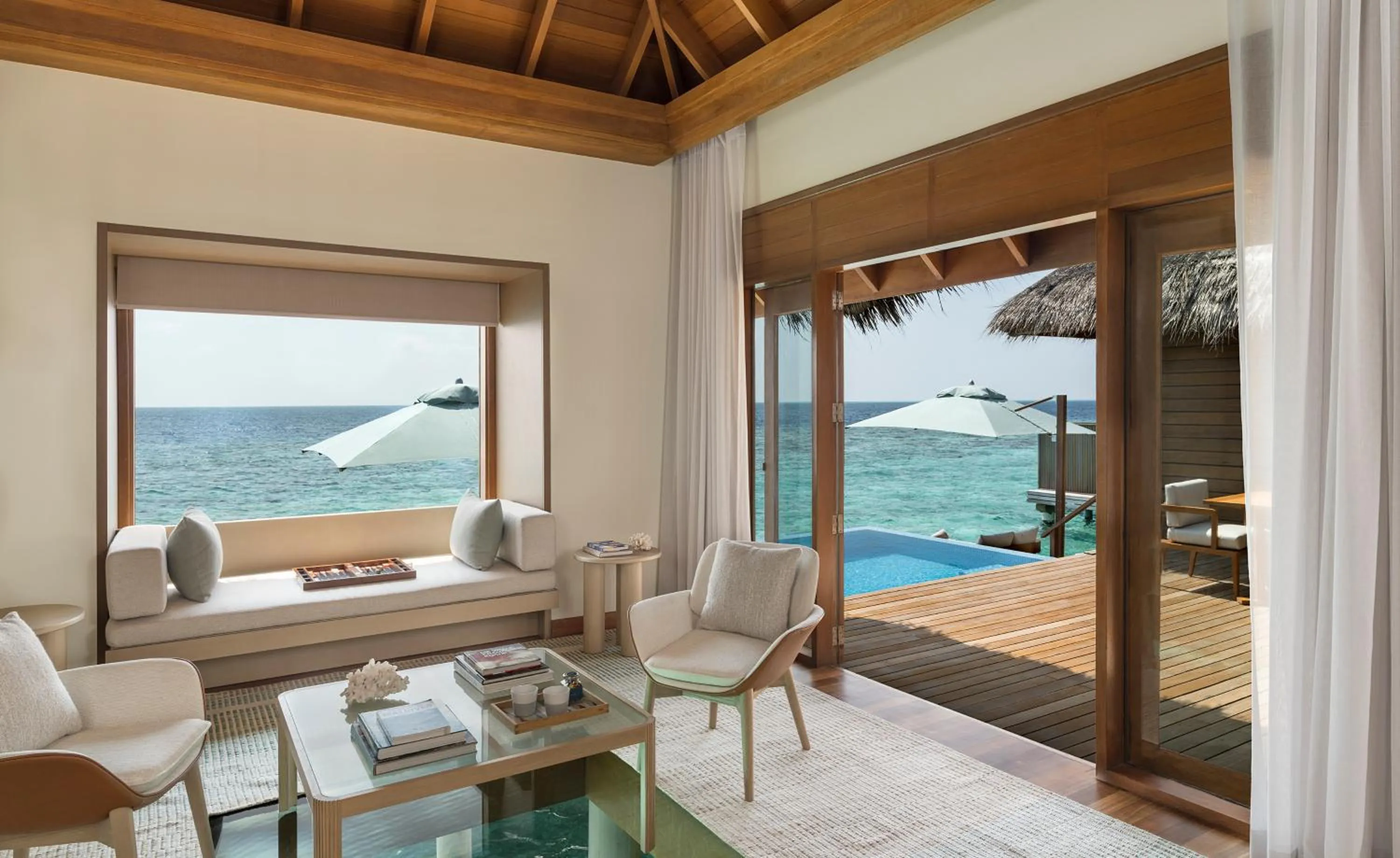 View (from property/room) in Huvafen Fushi Maldives