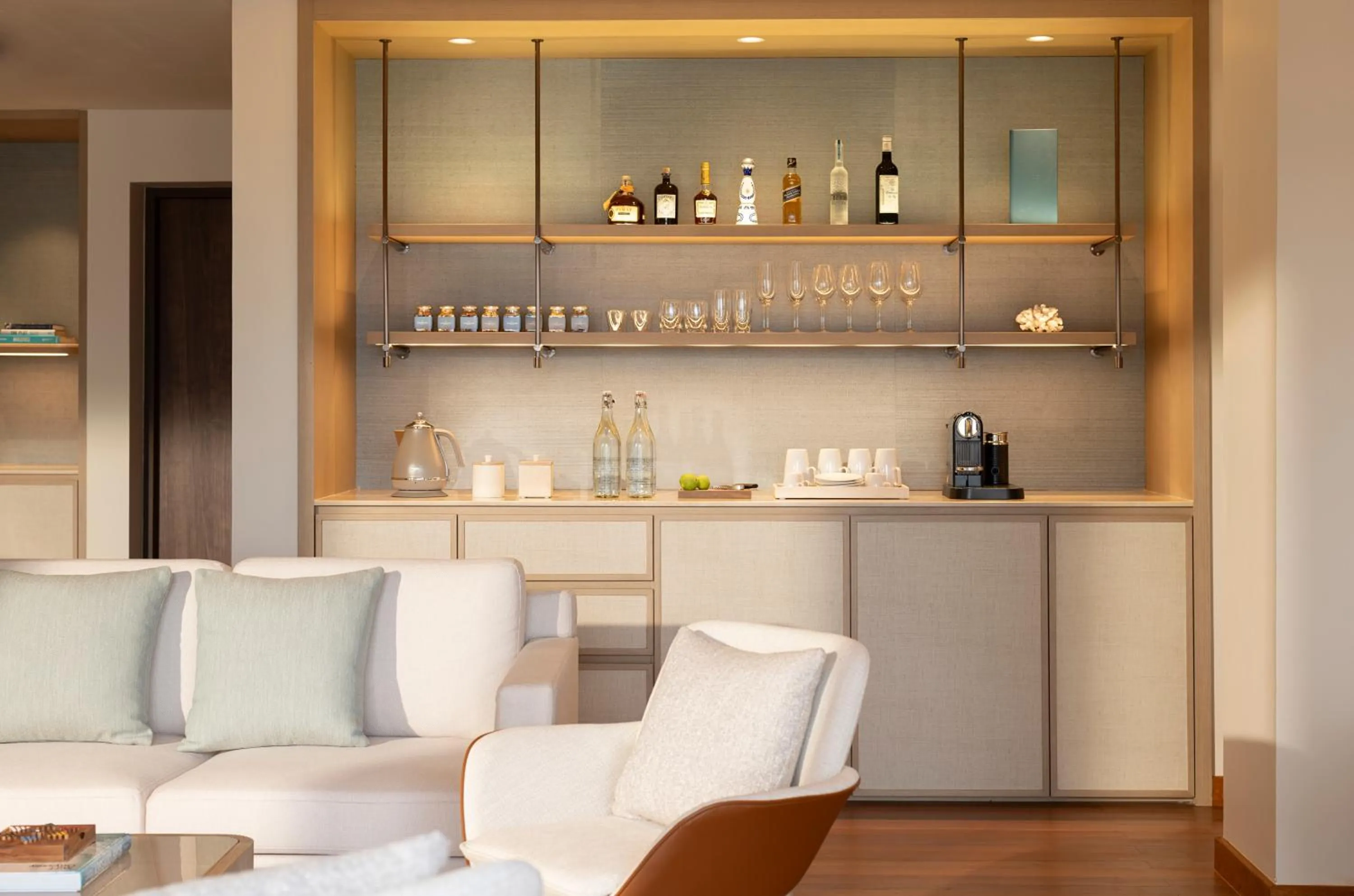 Living room in Huvafen Fushi Maldives