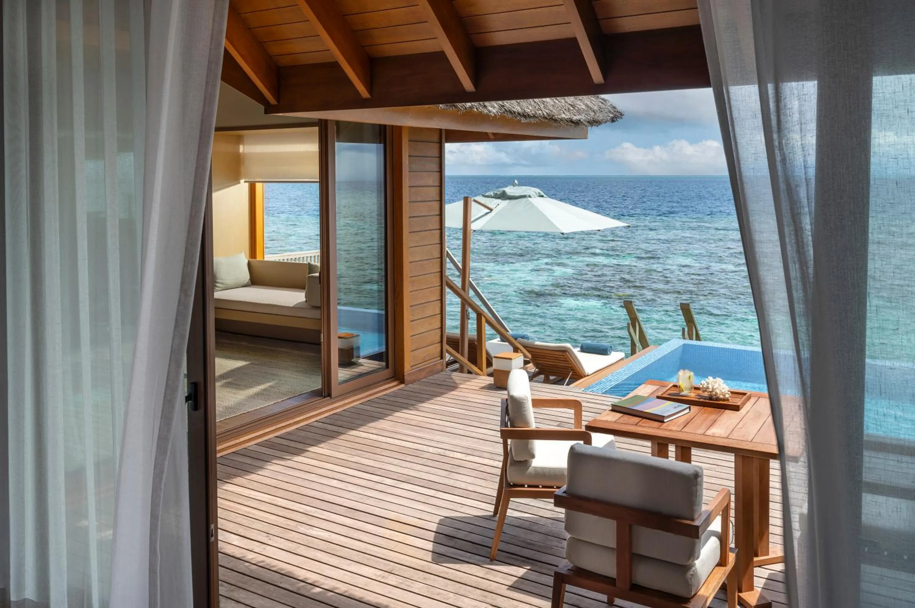 View (from property/room) in Huvafen Fushi Maldives