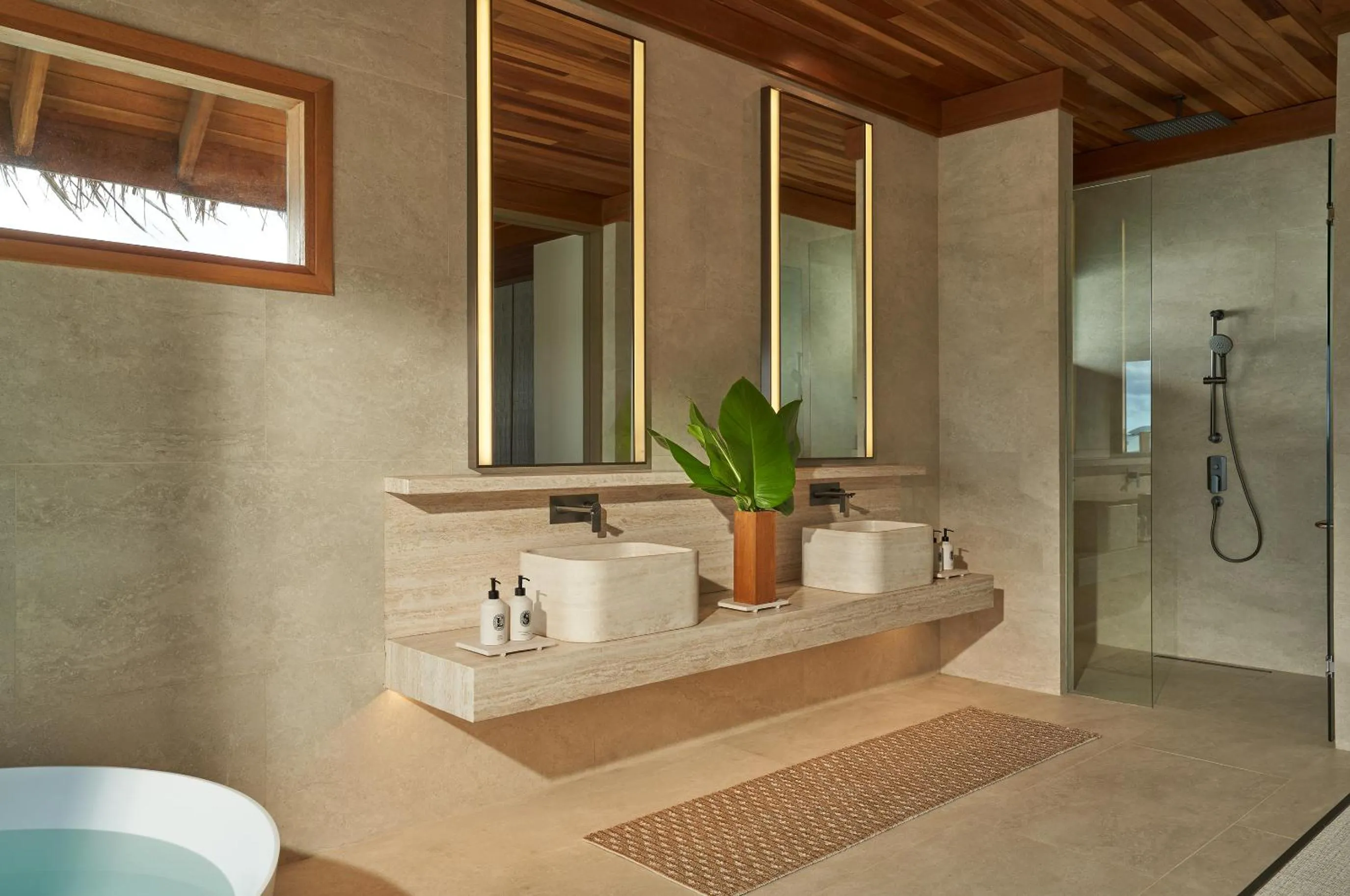 Bathroom in Huvafen Fushi Maldives