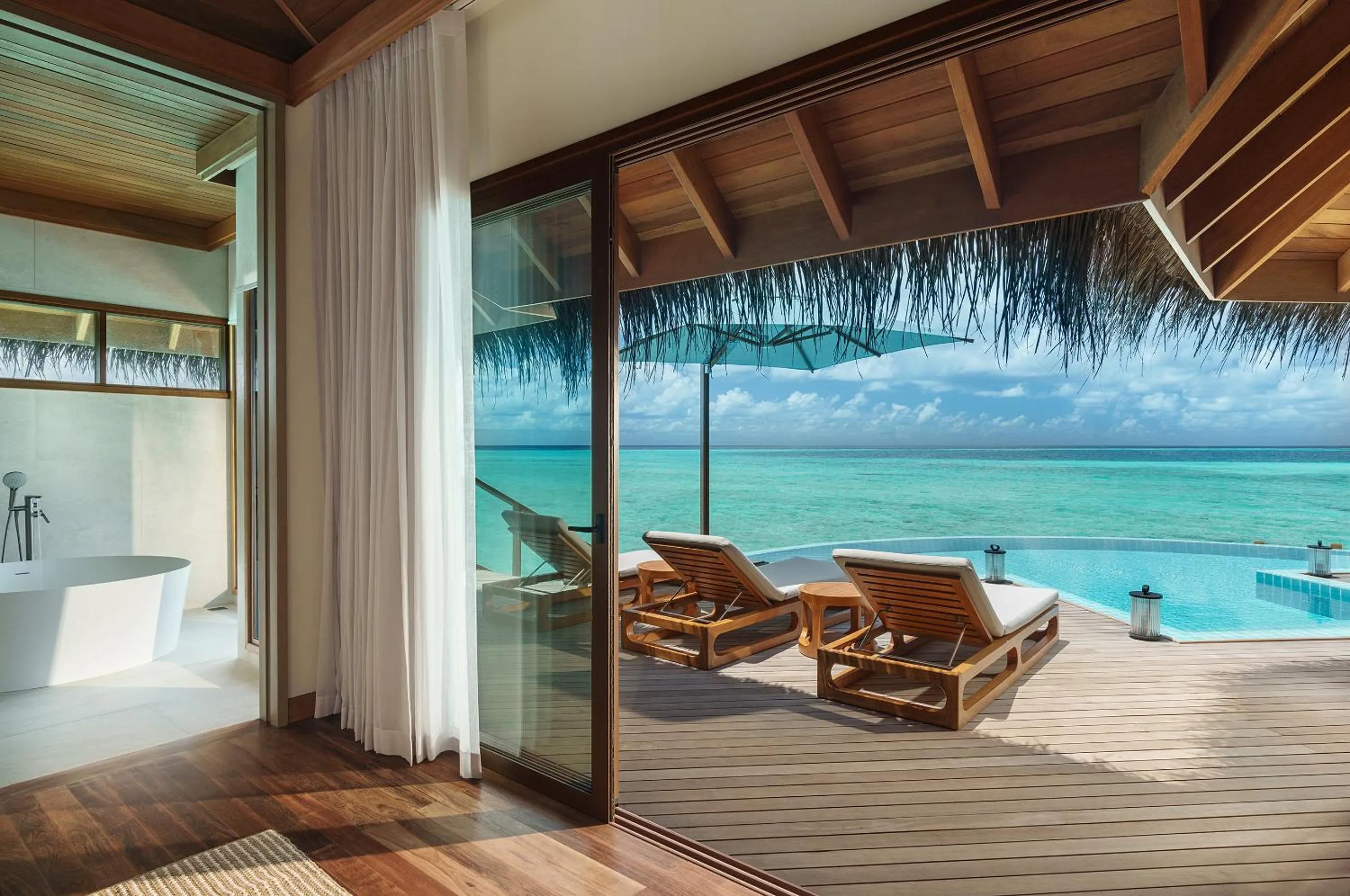 Patio in Huvafen Fushi Maldives