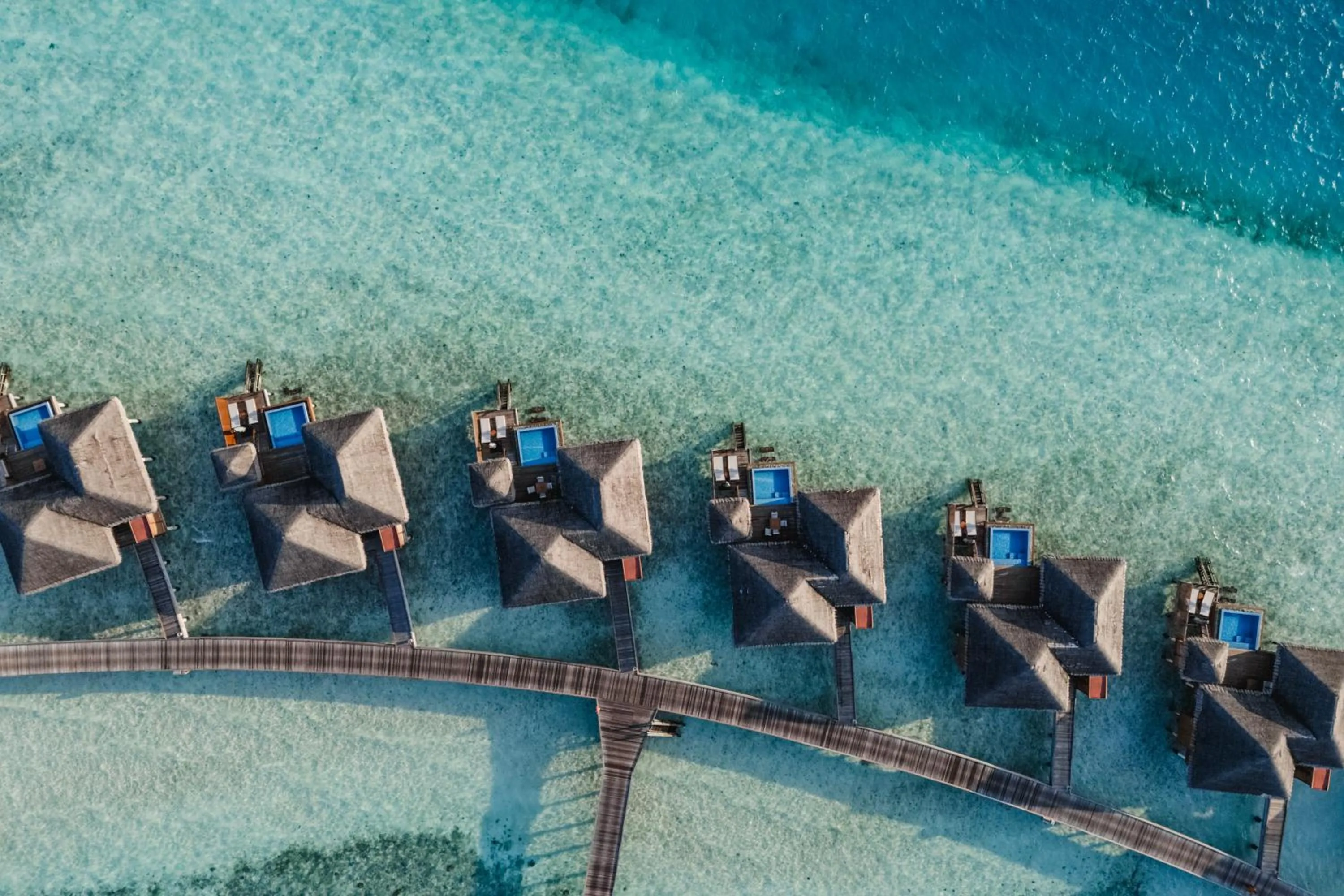 Sea view in Huvafen Fushi Maldives