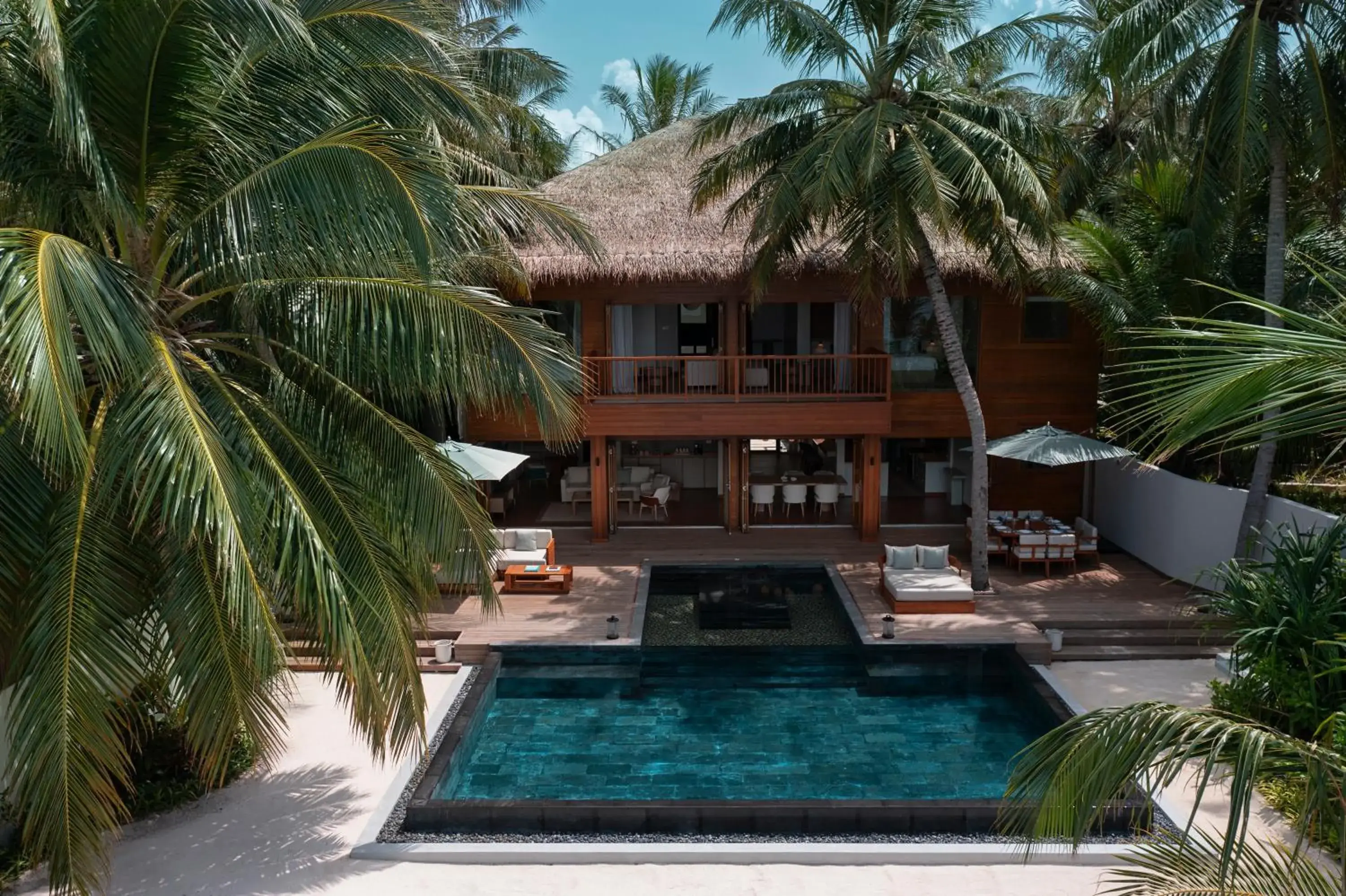 Two Bedroom Beach House With Pool in Huvafen Fushi Maldives Two Bedroom Beach House With Pool in Huvafen Fushi Maldives