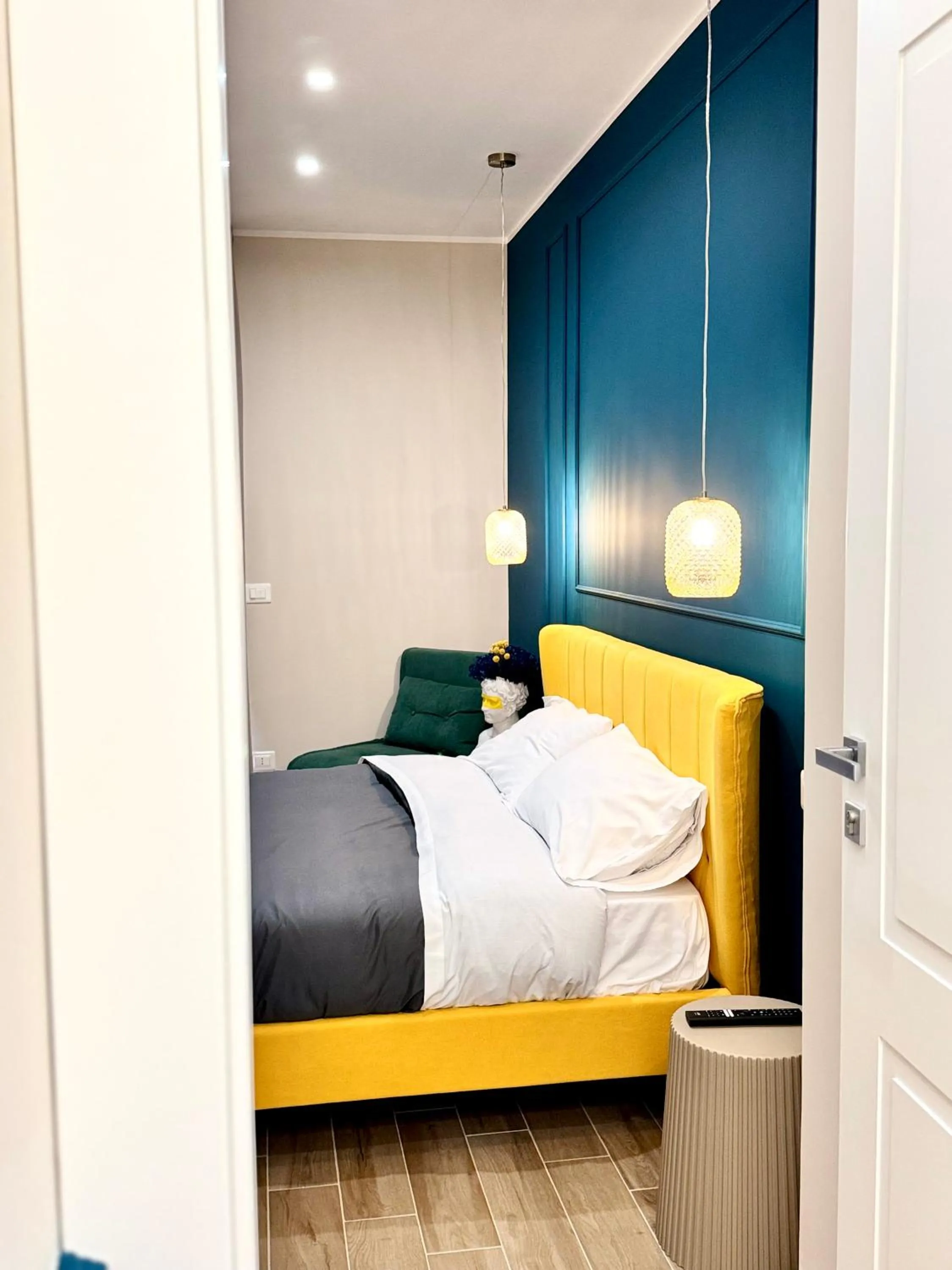 Decorative detail, Bed in Charm Airport