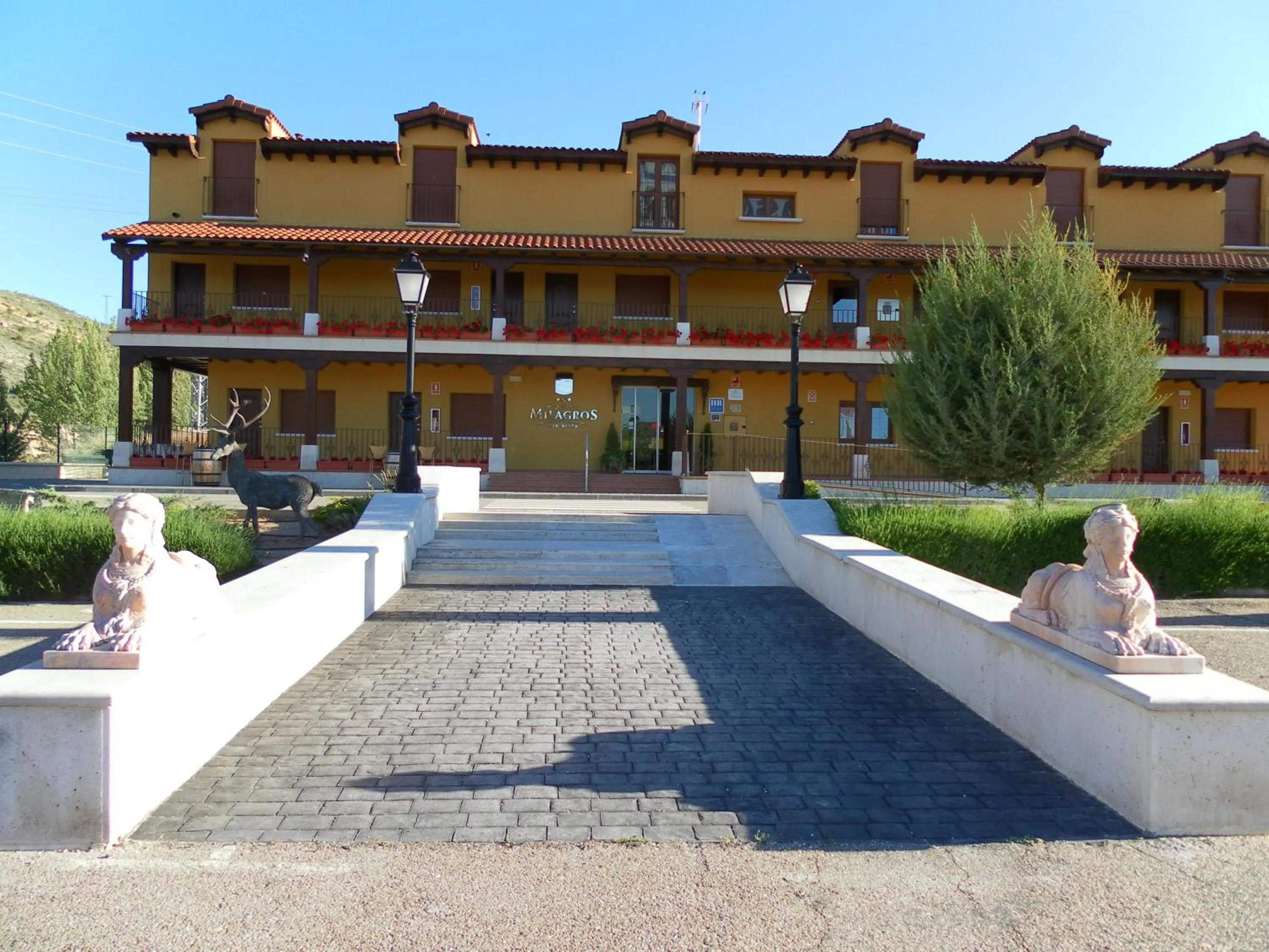 Property building in Hotel Milagros Rio Riaza
