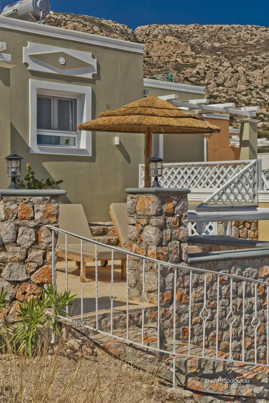 Balcony/Terrace in Elaia Villas