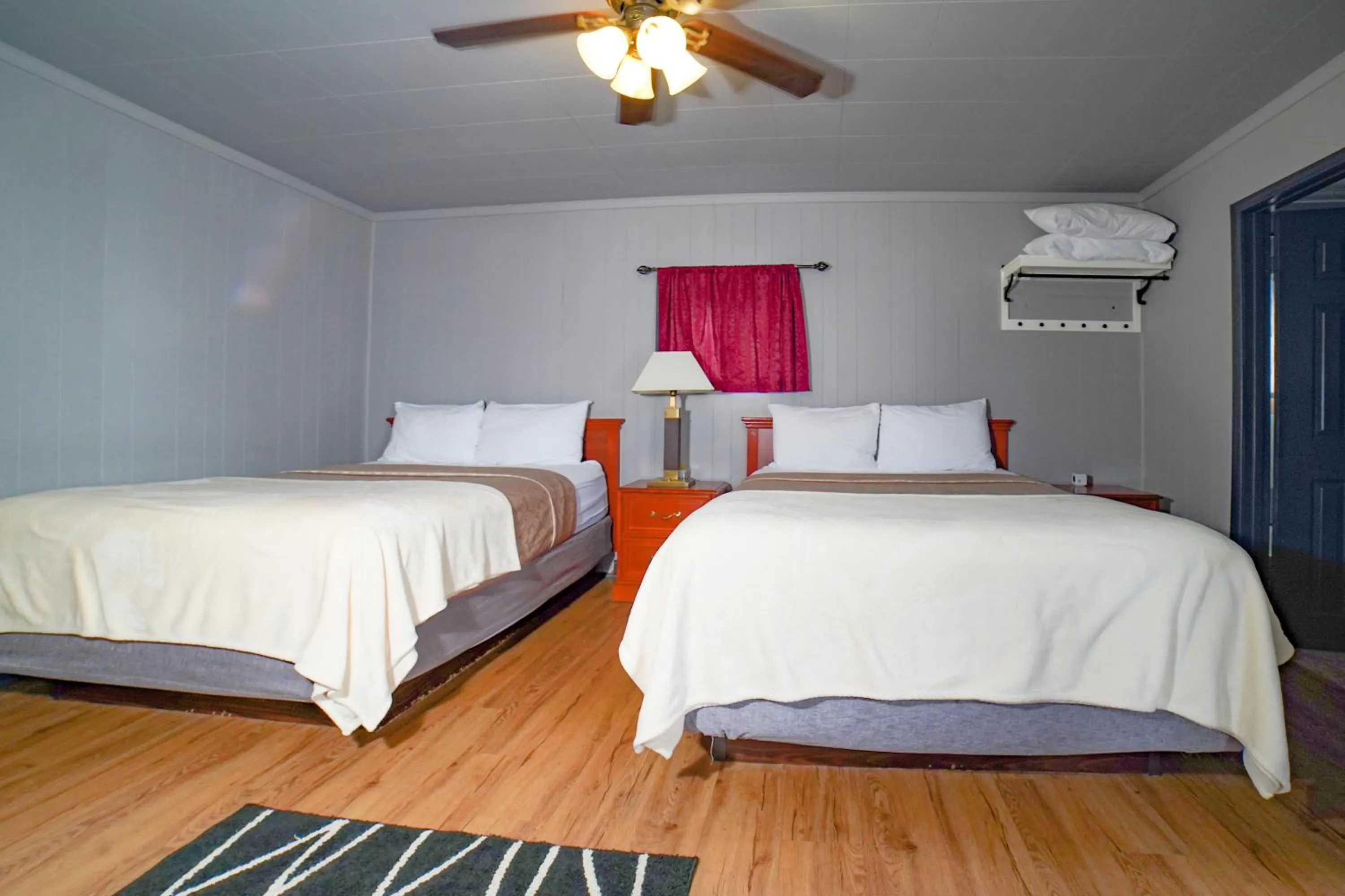 Bed in Glen Garry motel and cottages