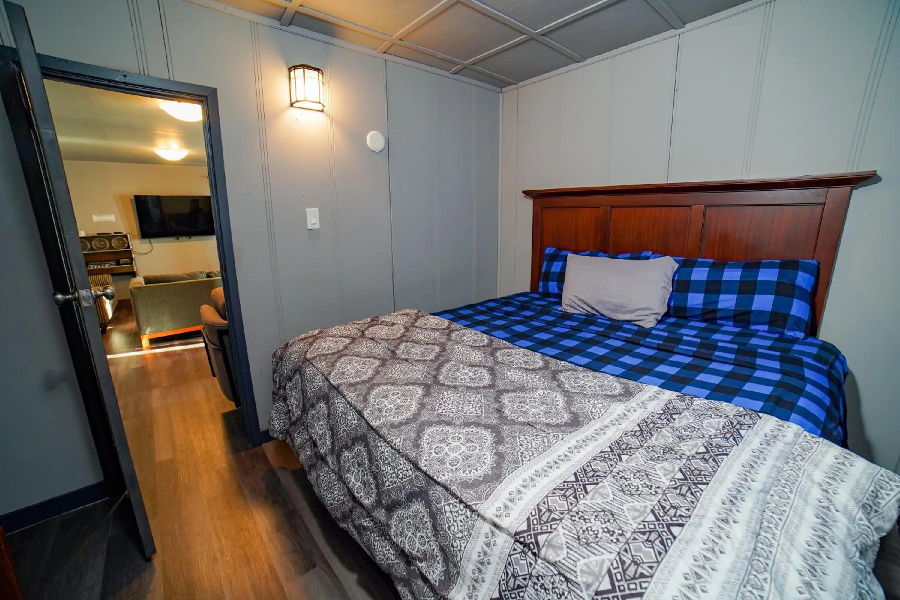 Bed in Glen Garry motel and cottages