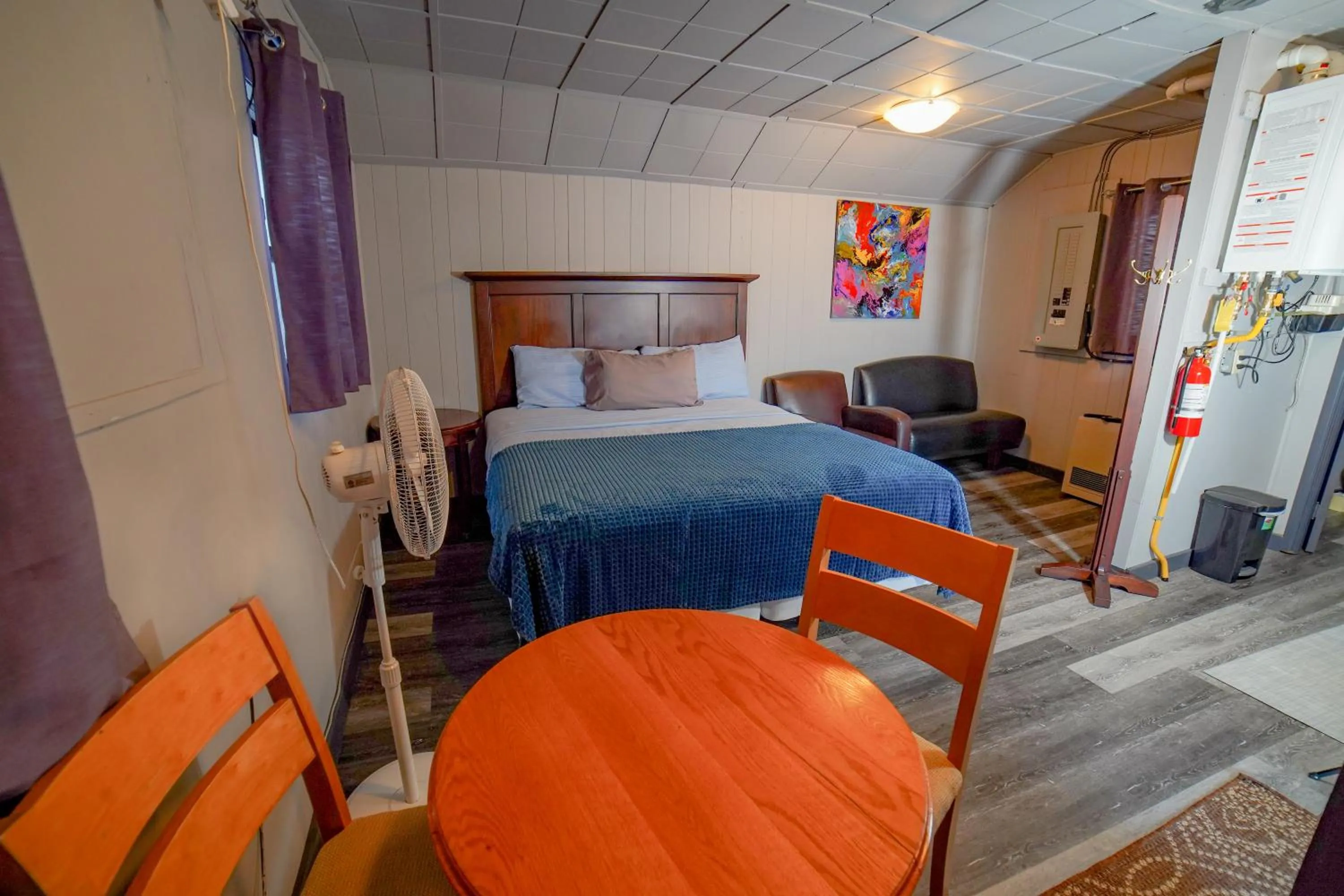 Bed in Glen Garry motel and cottages