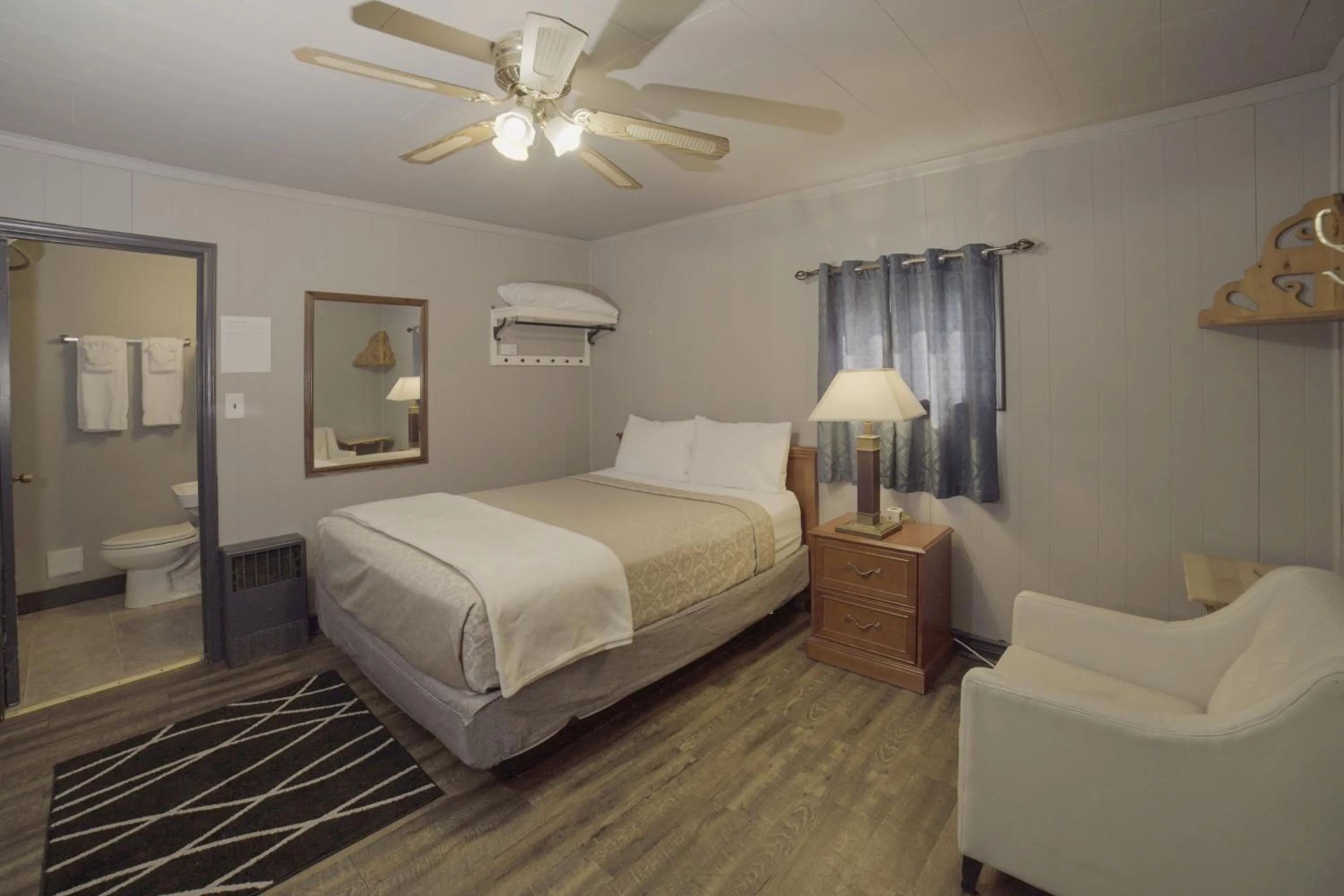 Bed in Glen Garry motel and cottages