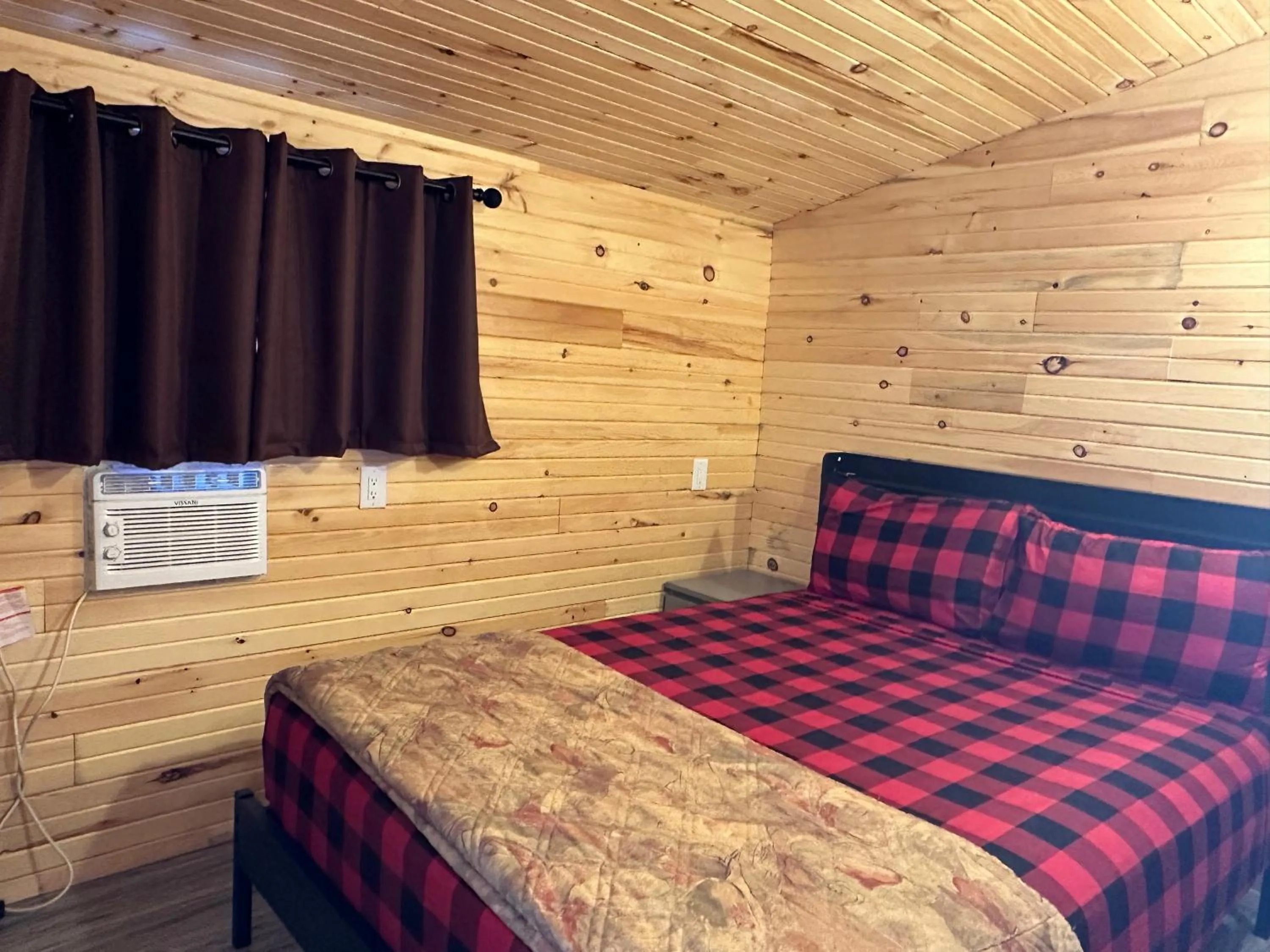 Bed in Glen Garry motel and cottages