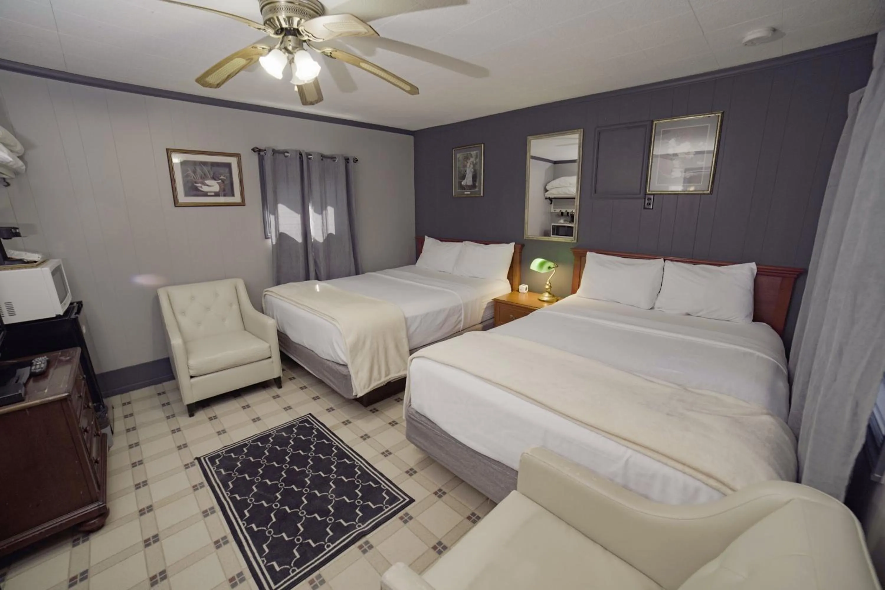 Bed in Glen Garry motel and cottages