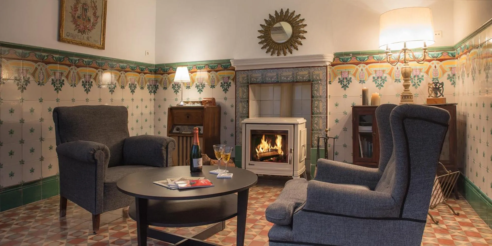 Living room in Casa Arizo, Hotel Boutique