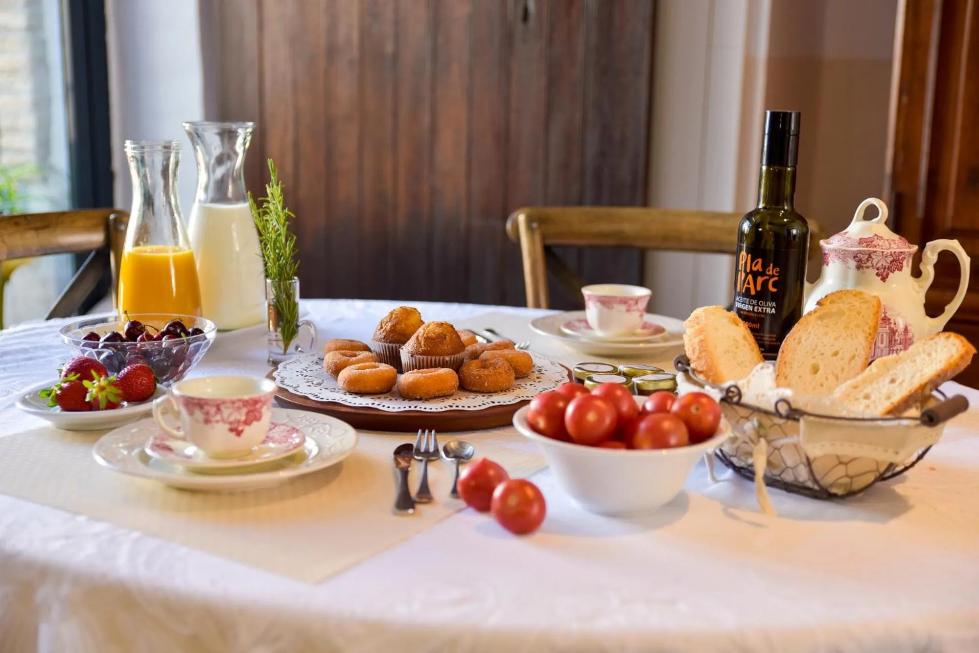 Food and drinks in Casa Arizo, Hotel Boutique