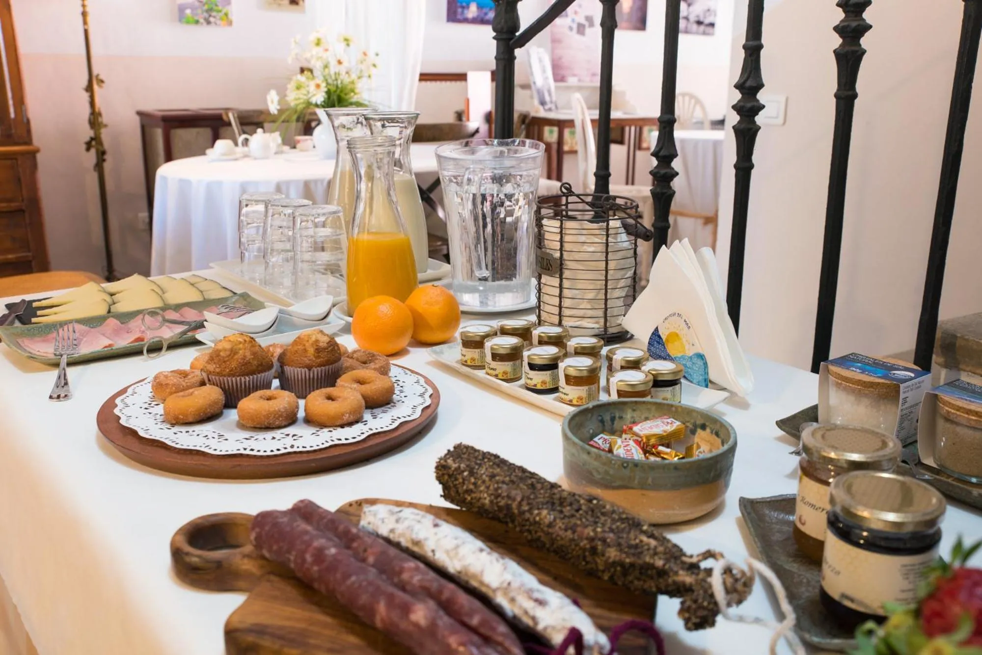 Food and drinks in Casa Arizo, Hotel Boutique