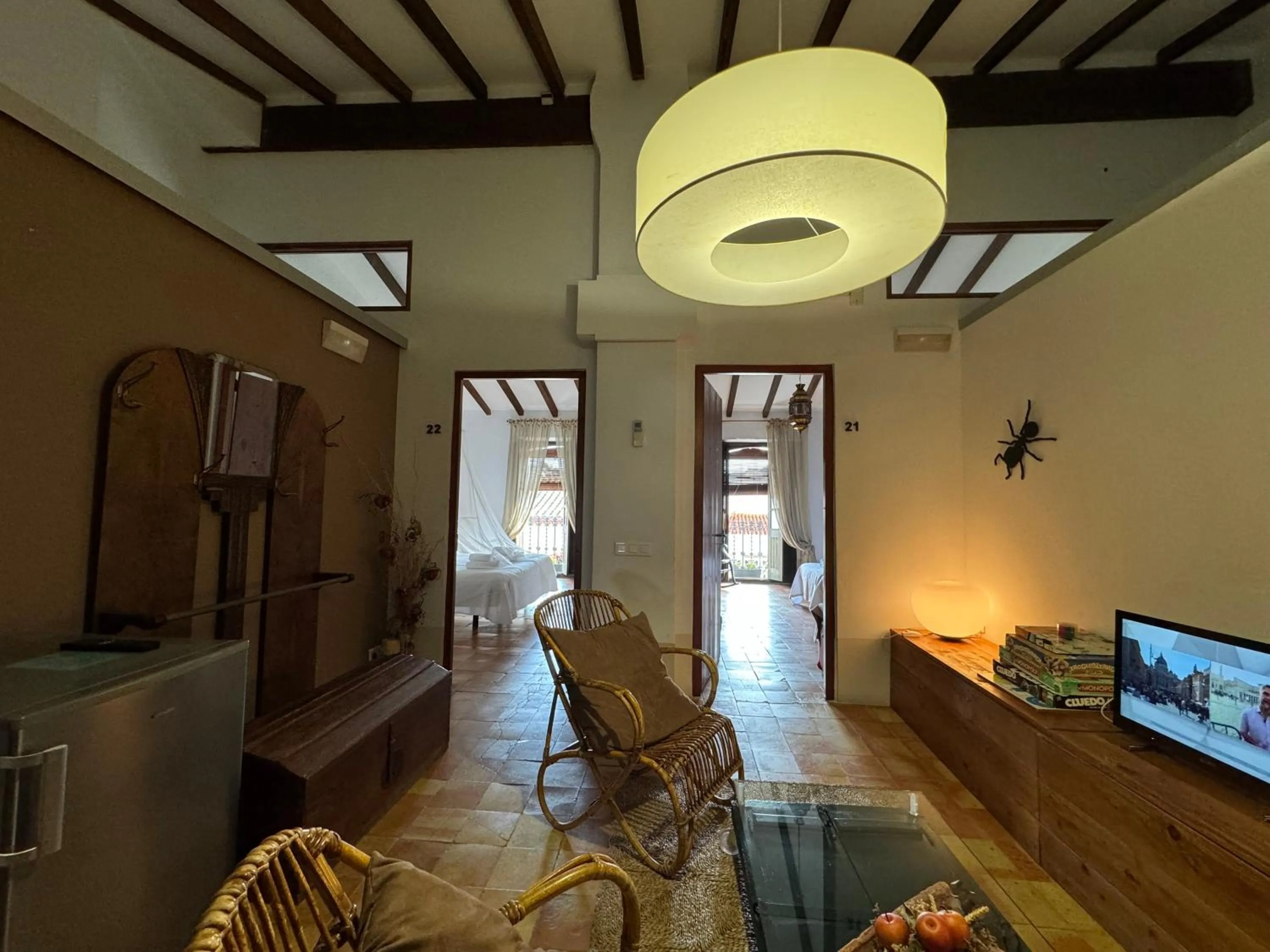 Seating area in Casa Arizo, Hotel Boutique