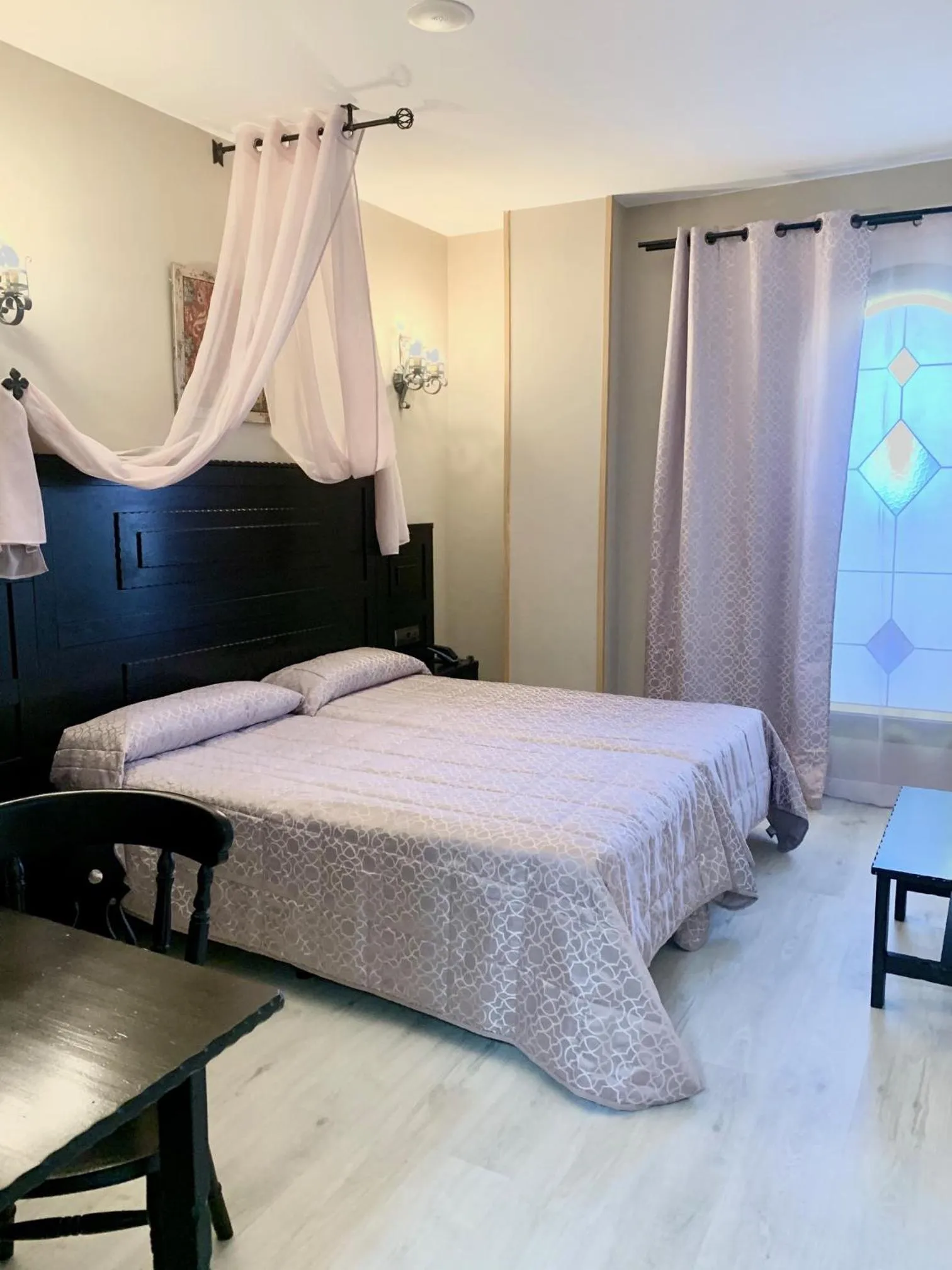 Bed in Hotel Castillo Bonavía