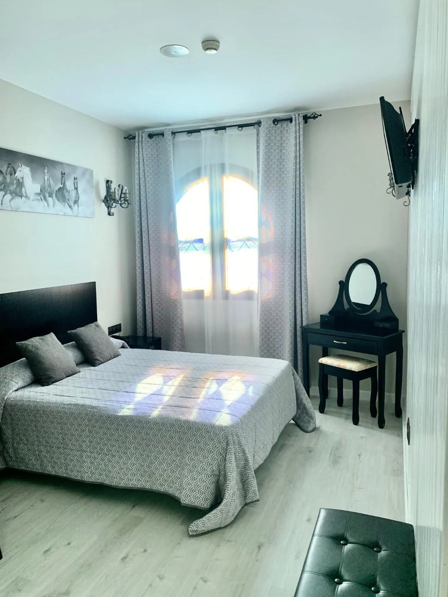 Bed in Hotel Castillo Bonavía