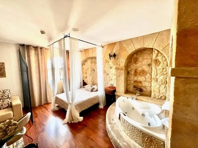 Bed in Hotel Castillo Bonavía