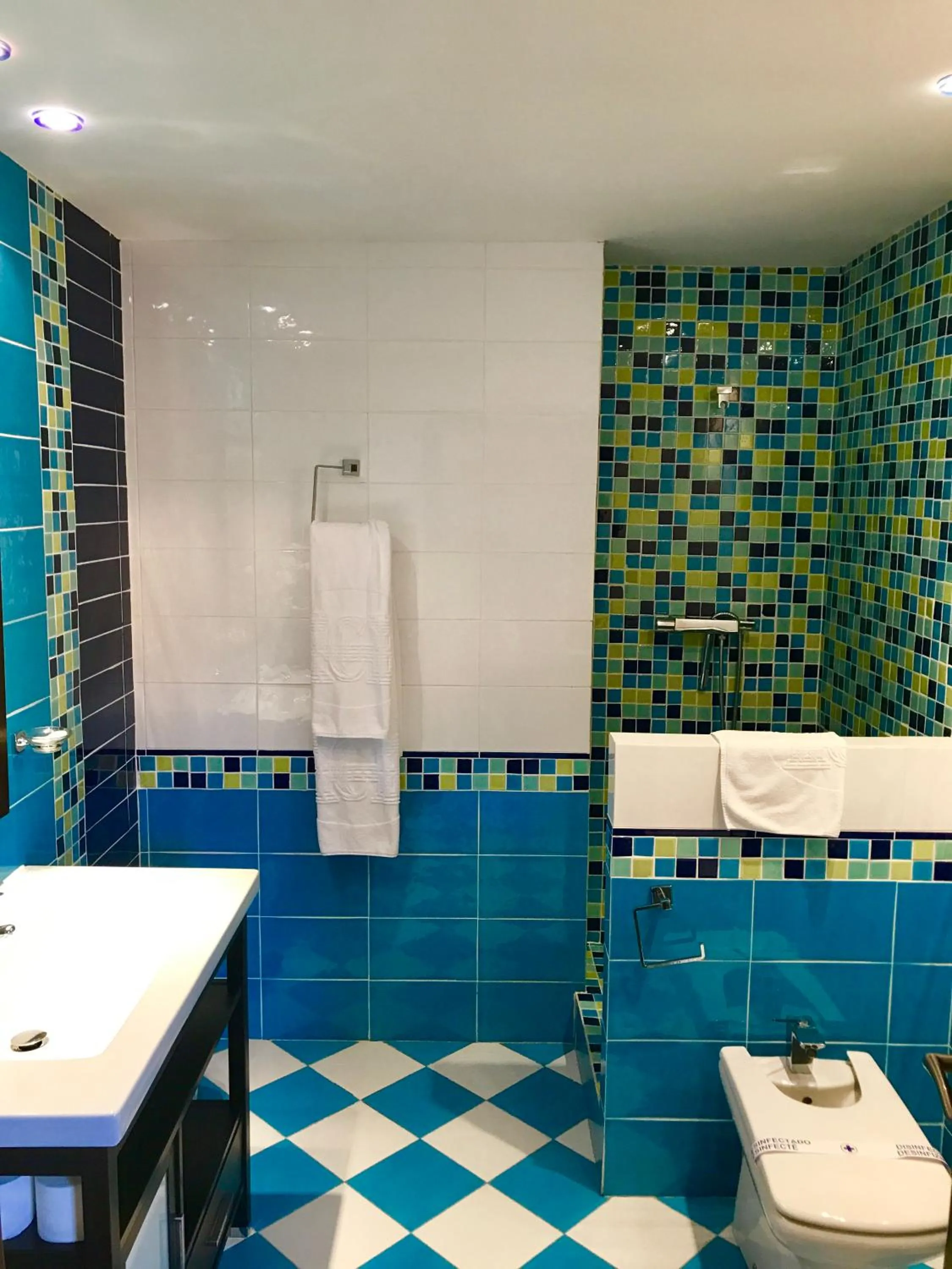 Bathroom in Hotel Castillo Bonavía