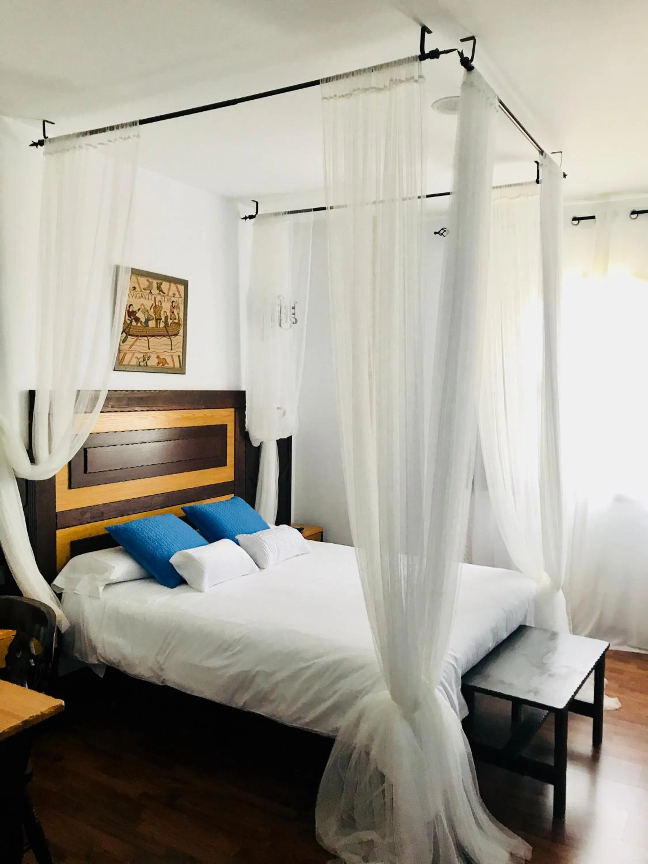 Bed in Hotel Castillo Bonavía