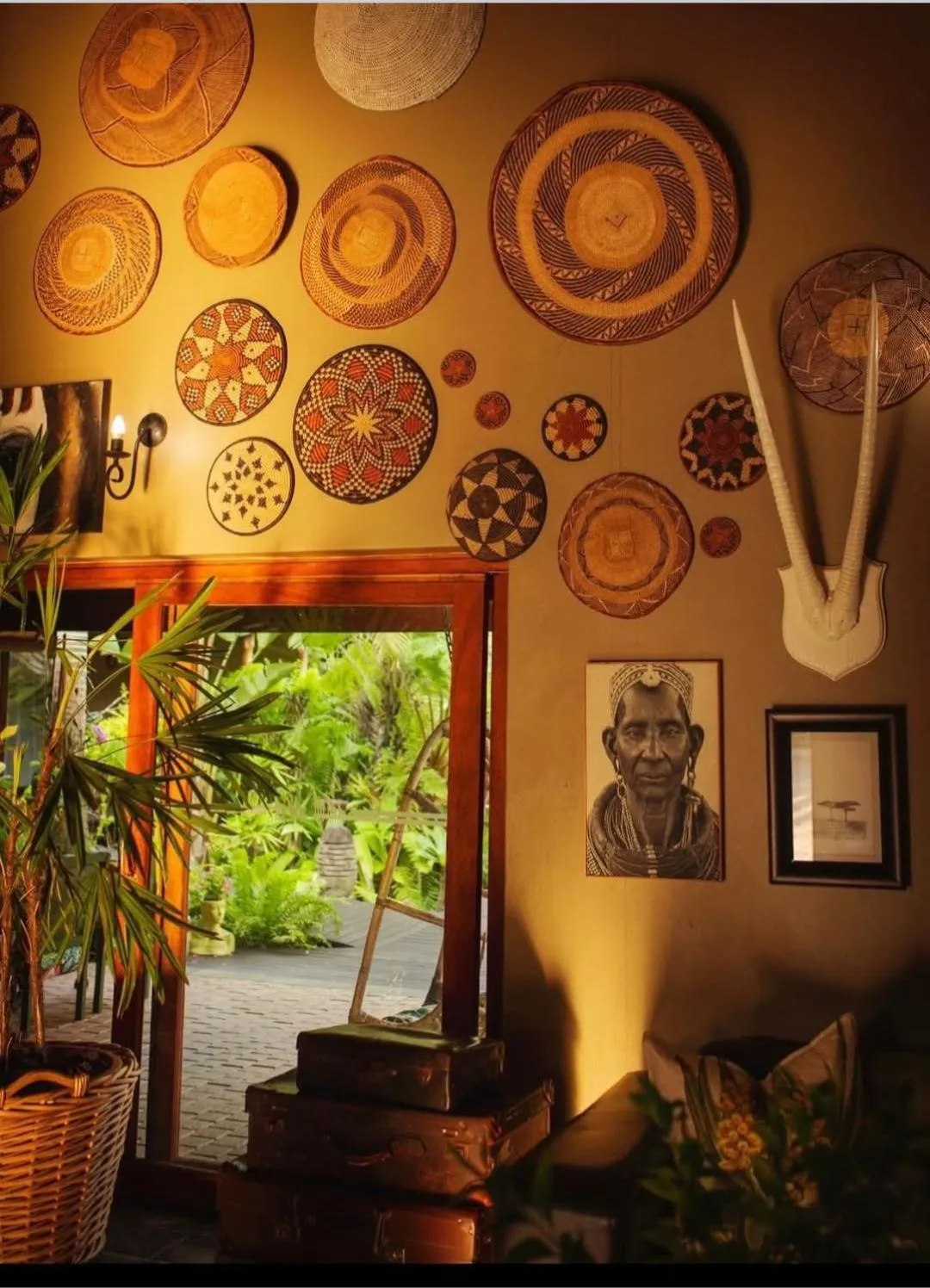 Lobby or reception in Lodge Afrique