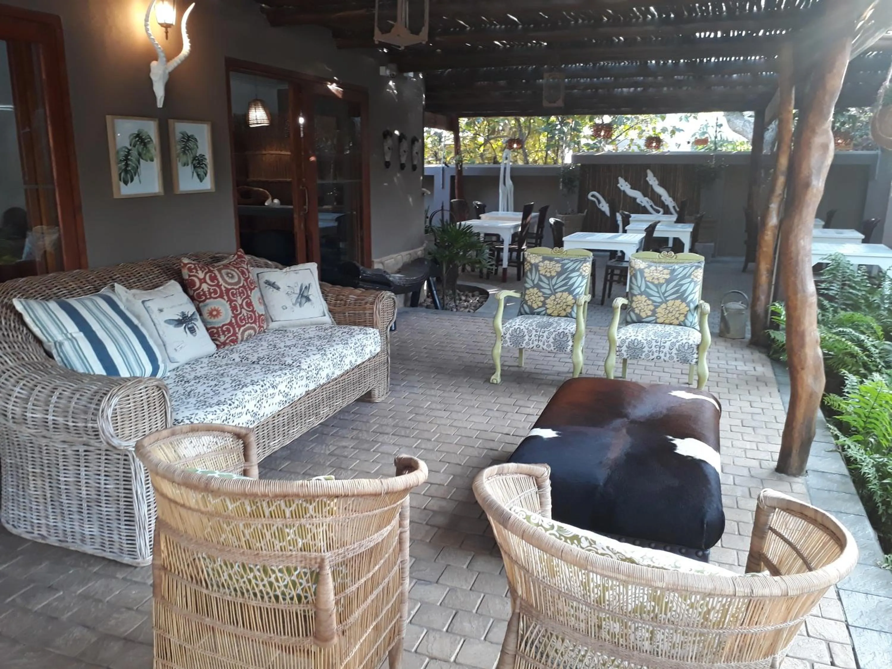 Patio in Lodge Afrique