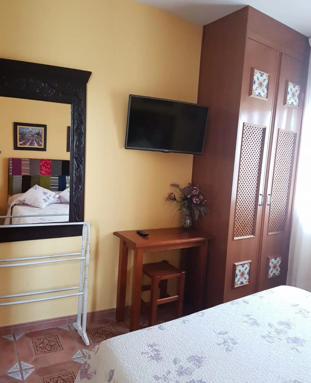 Bedroom in Hosteria Las Viñas