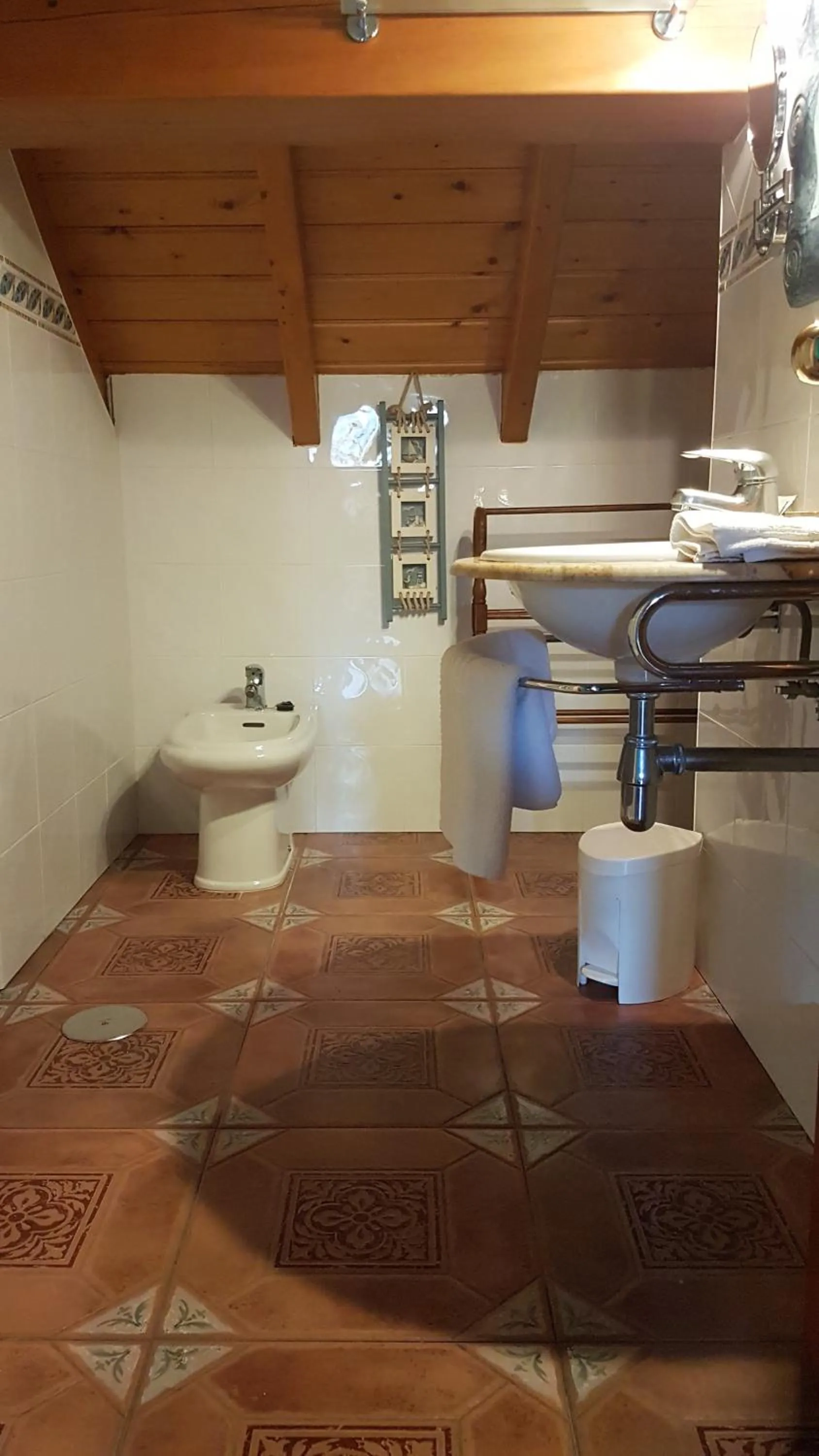 Bathroom in Hosteria Las Viñas