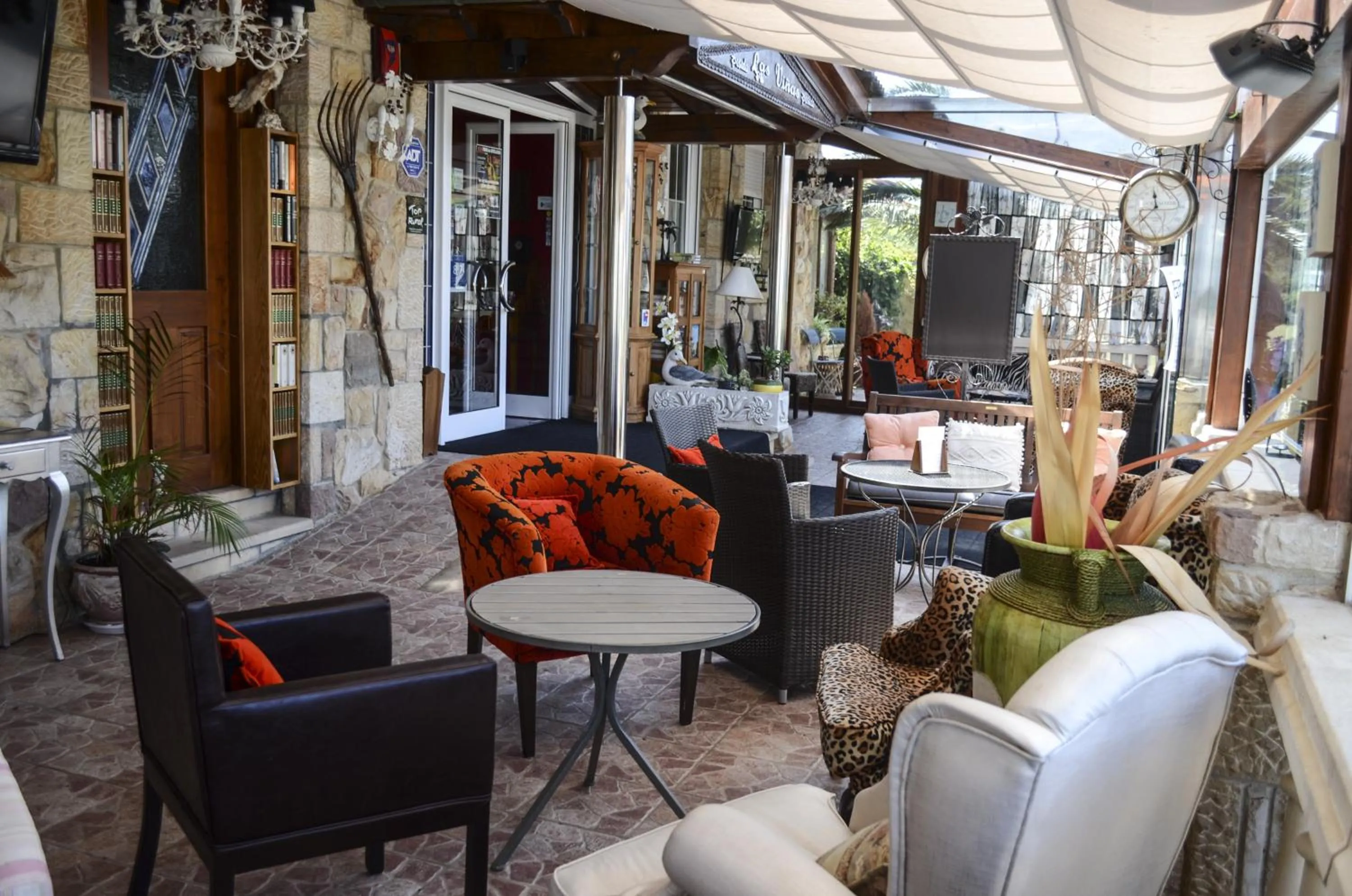 Balcony/Terrace in Hosteria Las Viñas