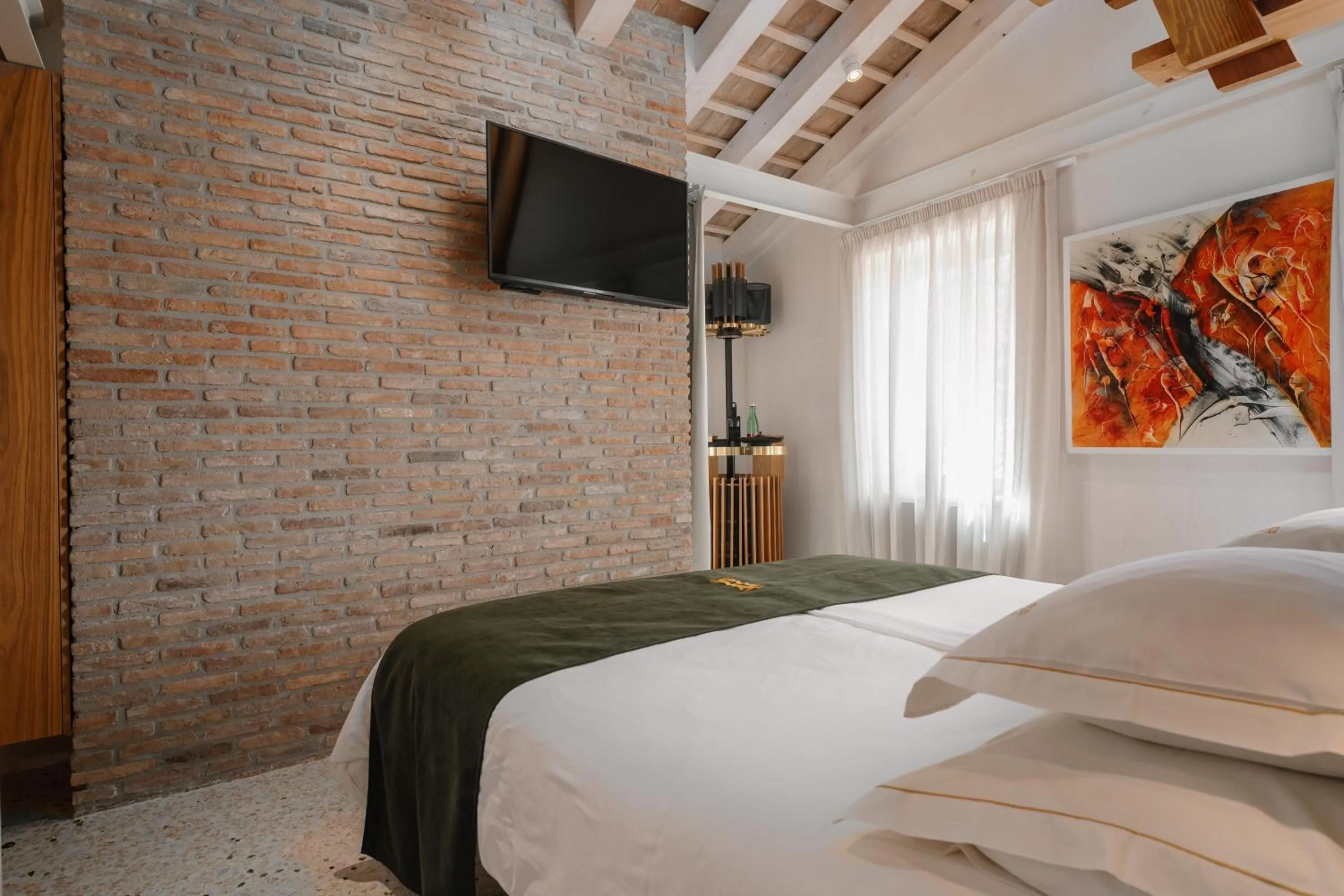 Bed in Spirito Santo Palazzo Storico - Adults Only